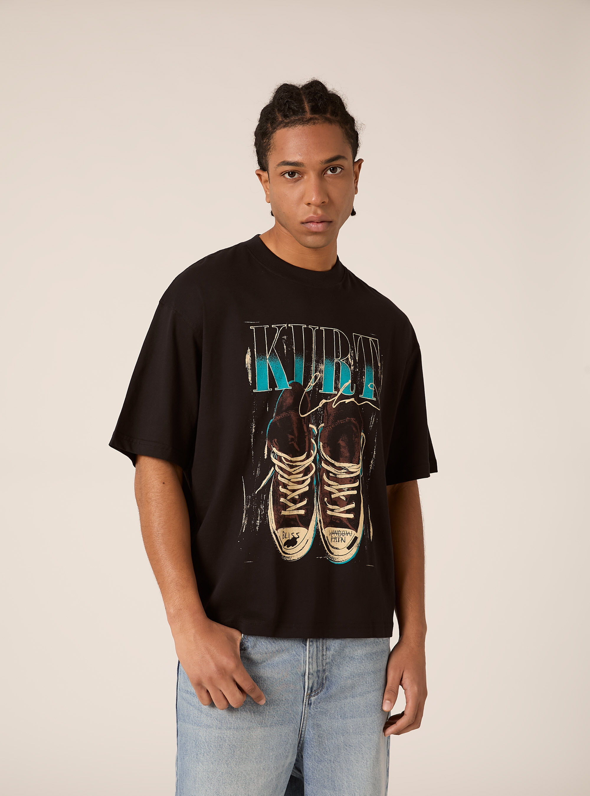 Licenza nirvana t-shirt boxy
