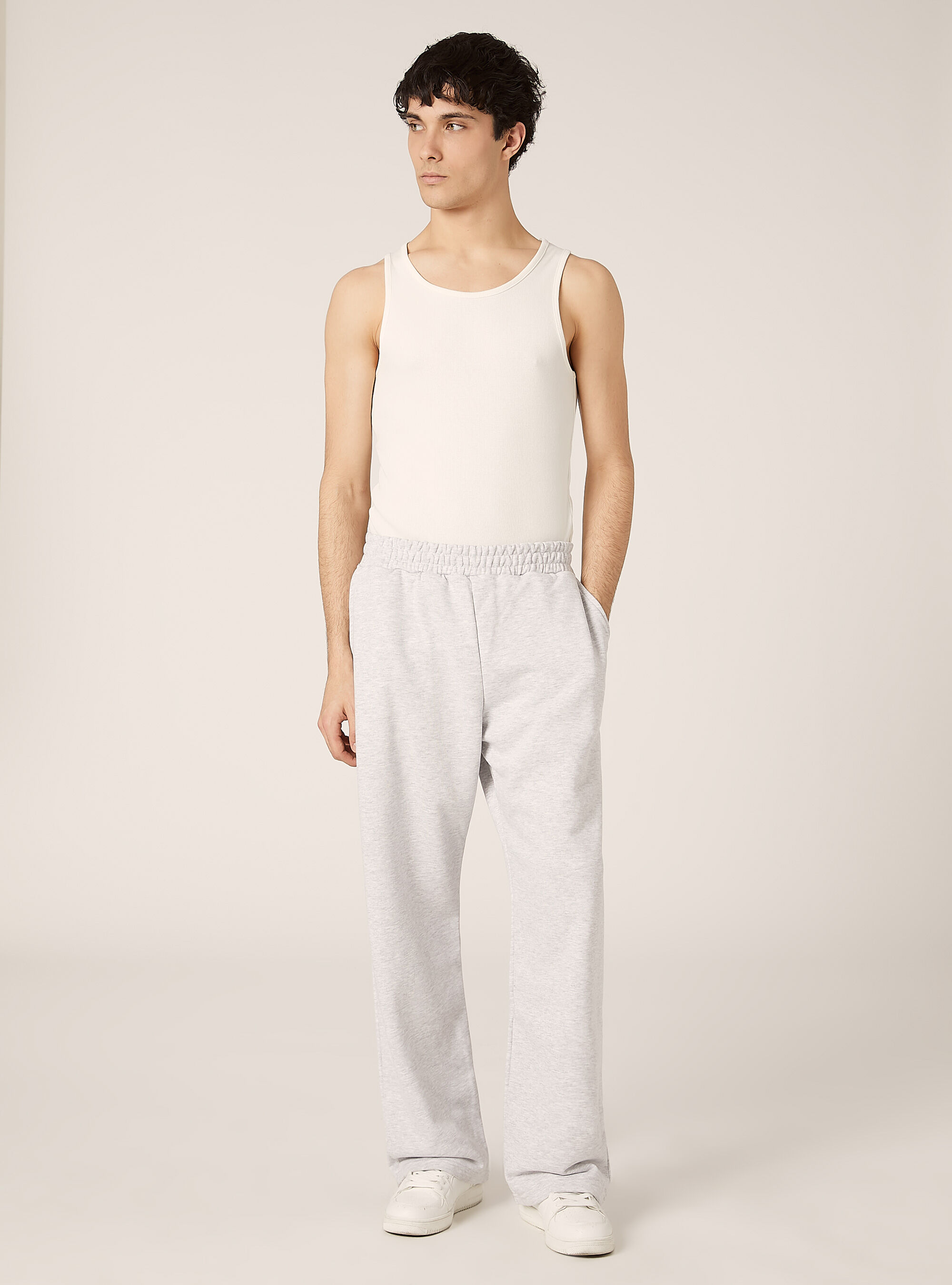 Pantalone in felpa loose fit