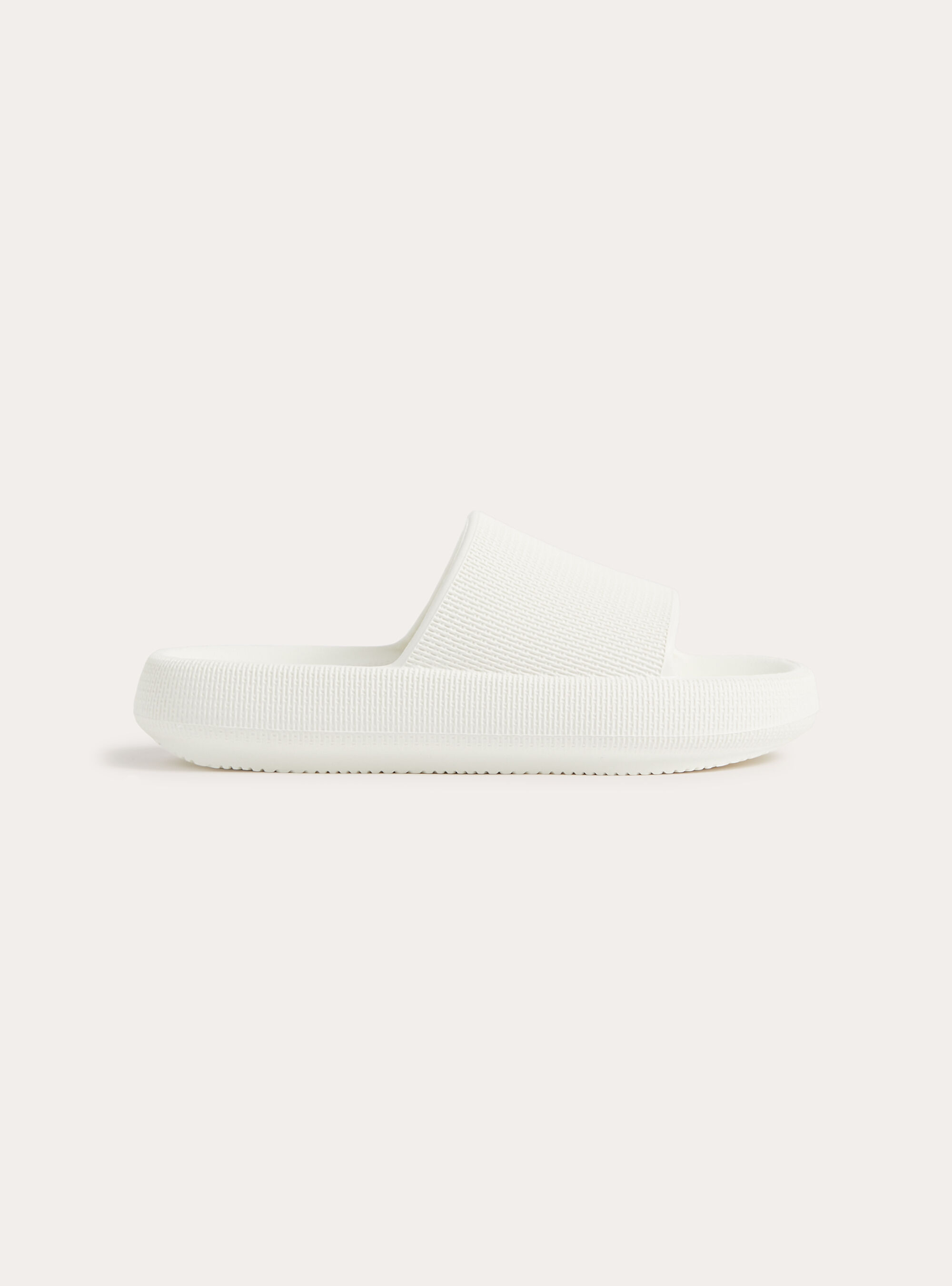 Sandali a fascia in gomma, WH1 OFF WHITE