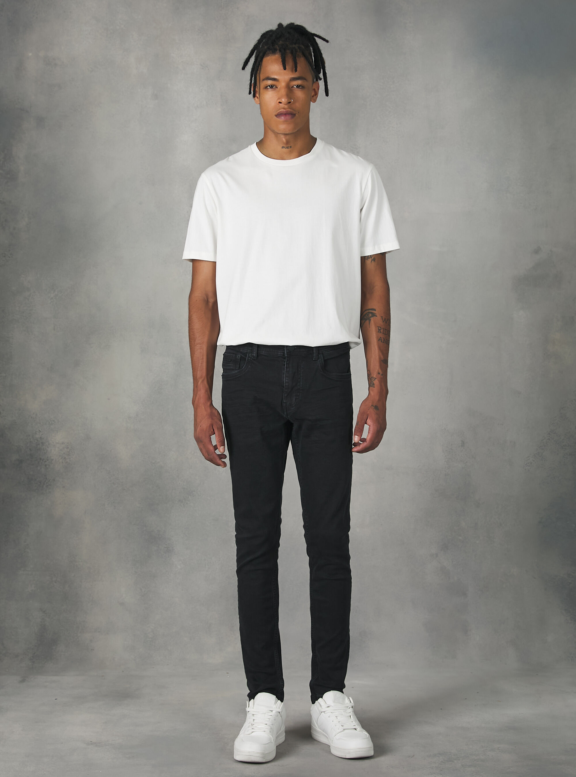 Size 48 shop black jeans