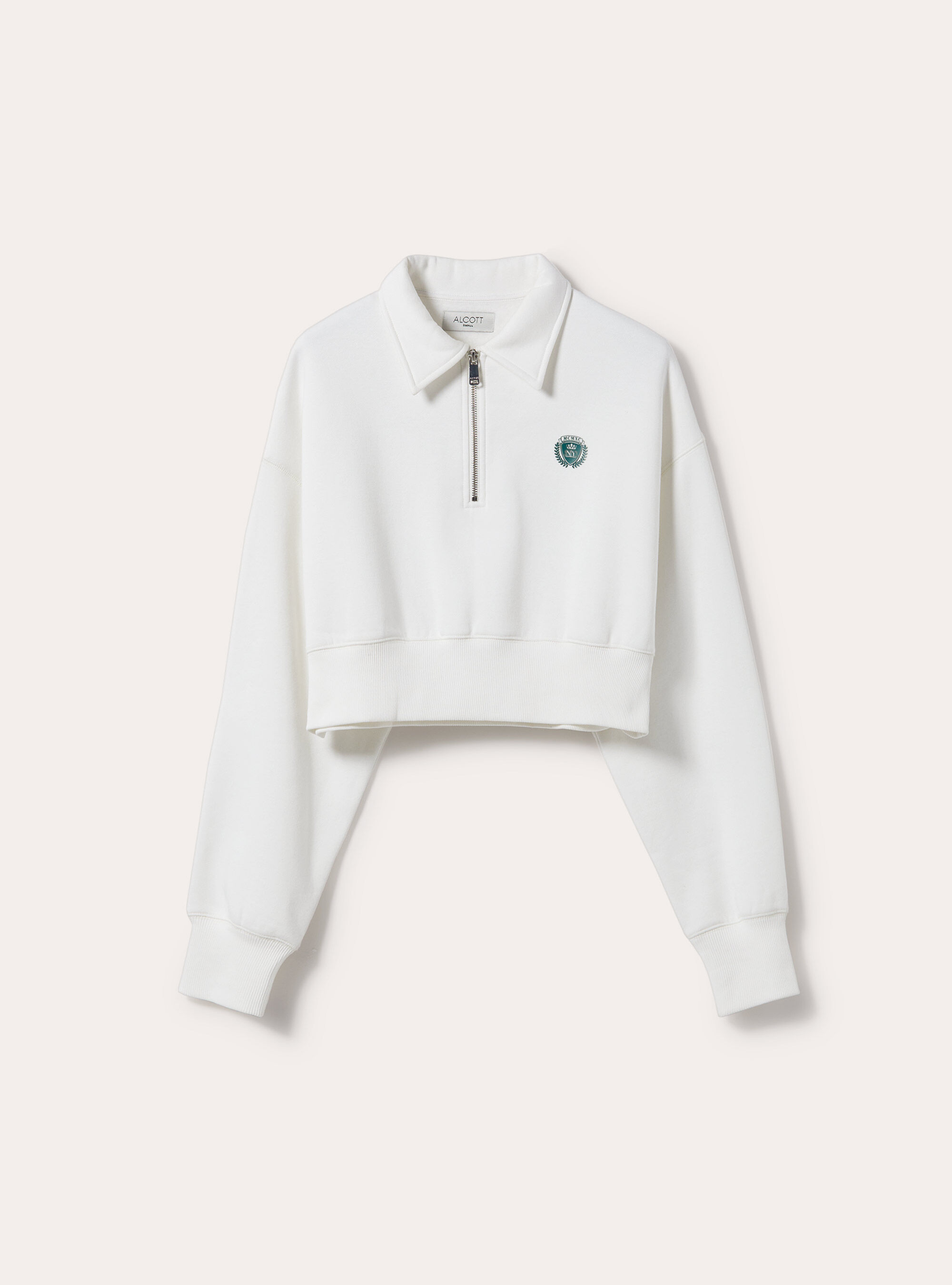 Polo cropped sweatshirt cheap