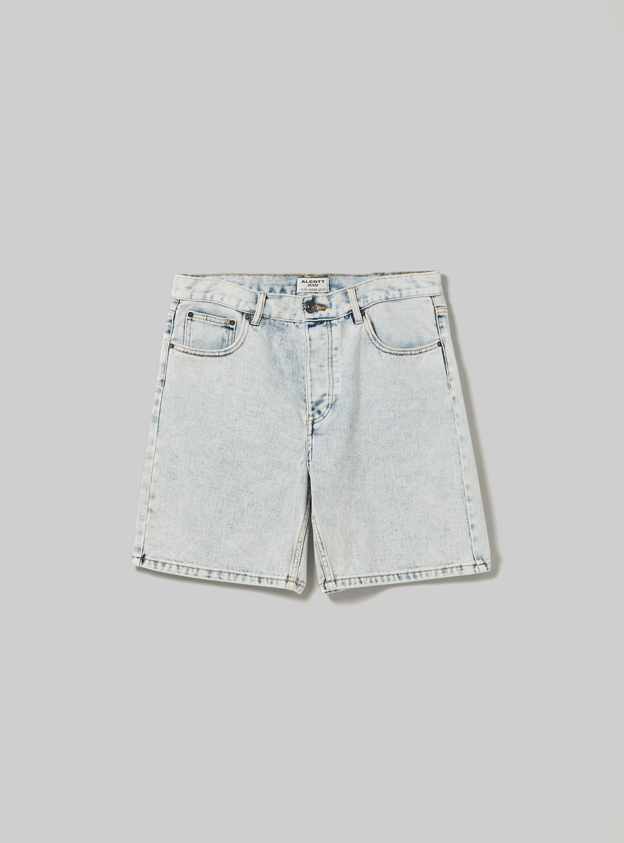 Bermuda relaxed fit, D006 AZURE