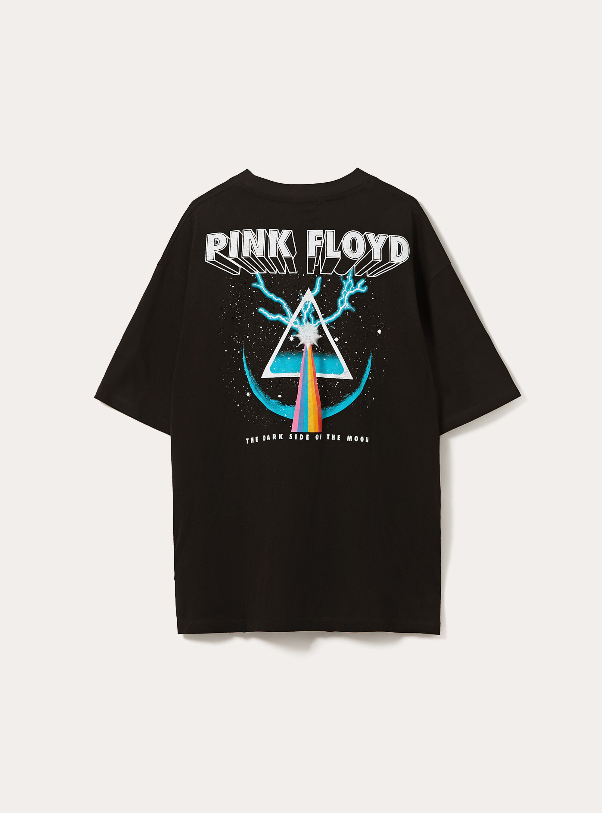 Pink Floyd / Alcott T-Shirt mit kastenf&ouml;rmiger Passform, BK1 BLACK