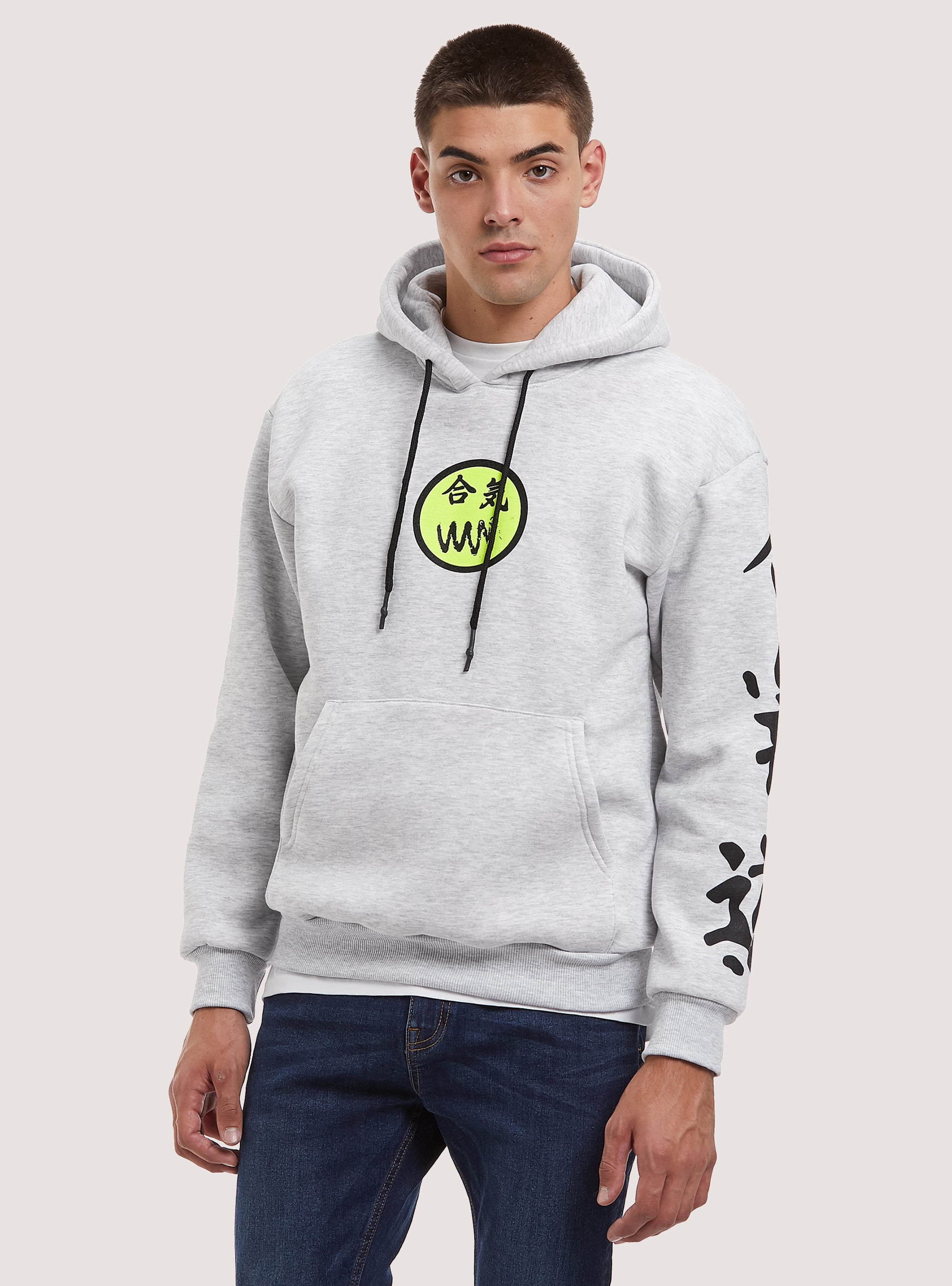 Felpa con stampa Smile Collection