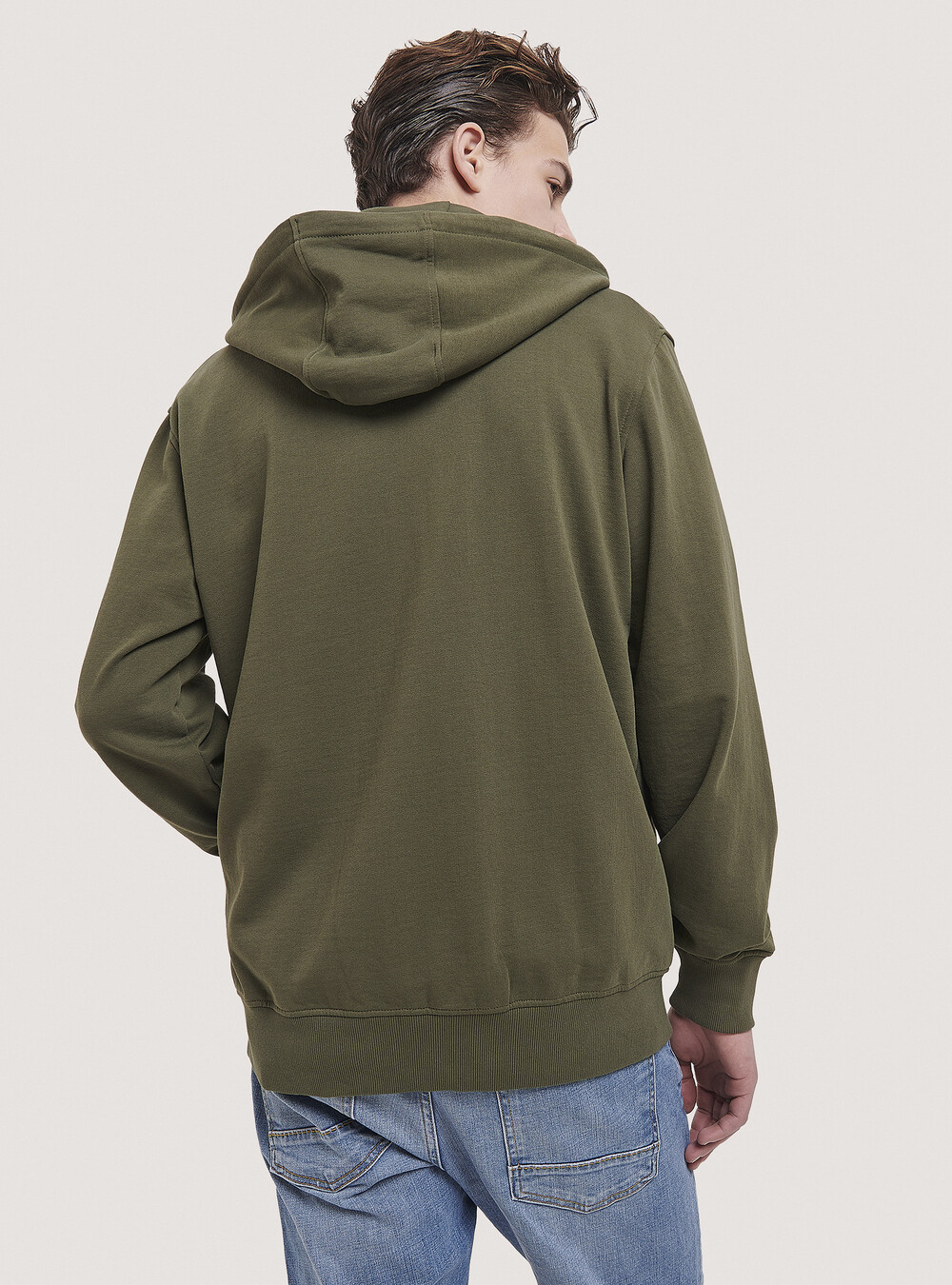 Felpe con Cappuccio Uomo Manica Lunga - Felpa con Zip Casual Felpe con Cappuccio Uomo Manica Lunga - Felpa con Zip Casual