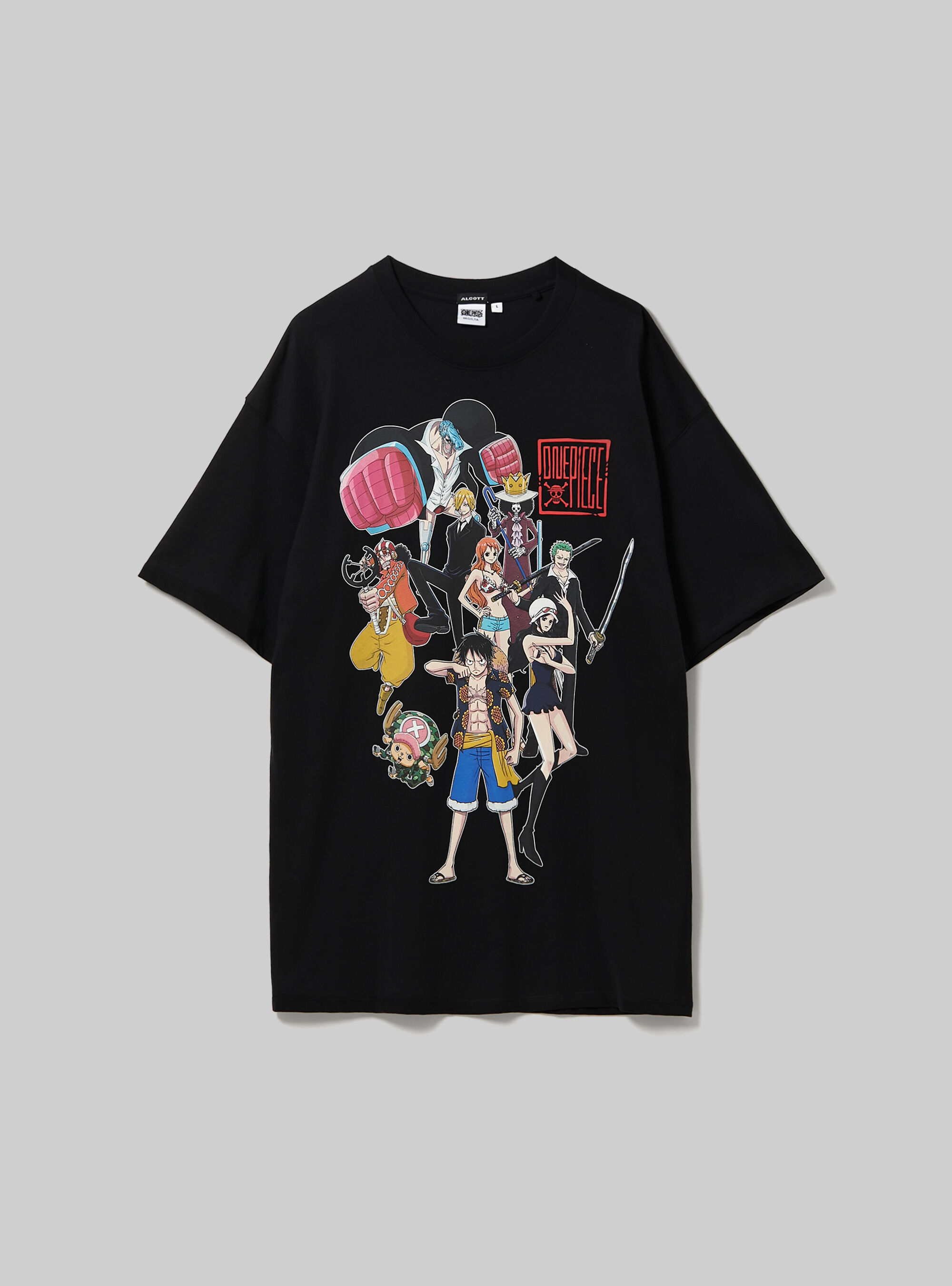 One Piece / Alcott T-shirt, BK1 BLACK