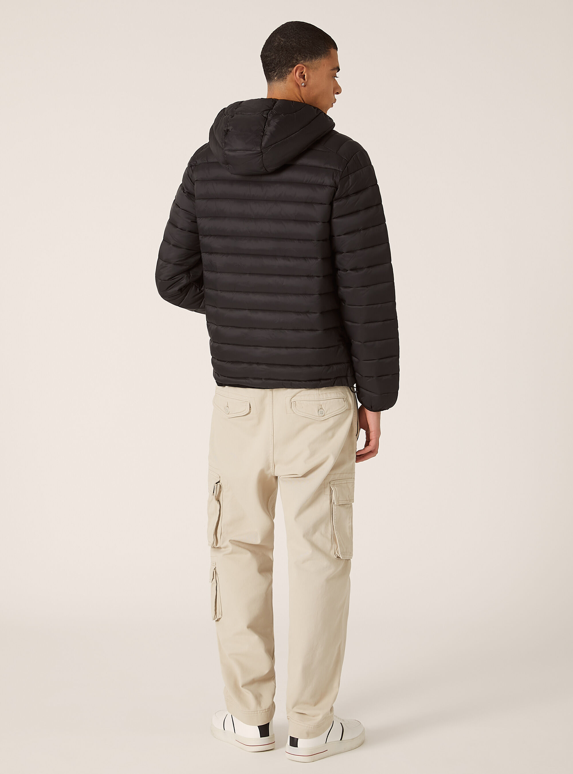 Veste avec rembourrage recycl&eacute;, BK1 BLACK