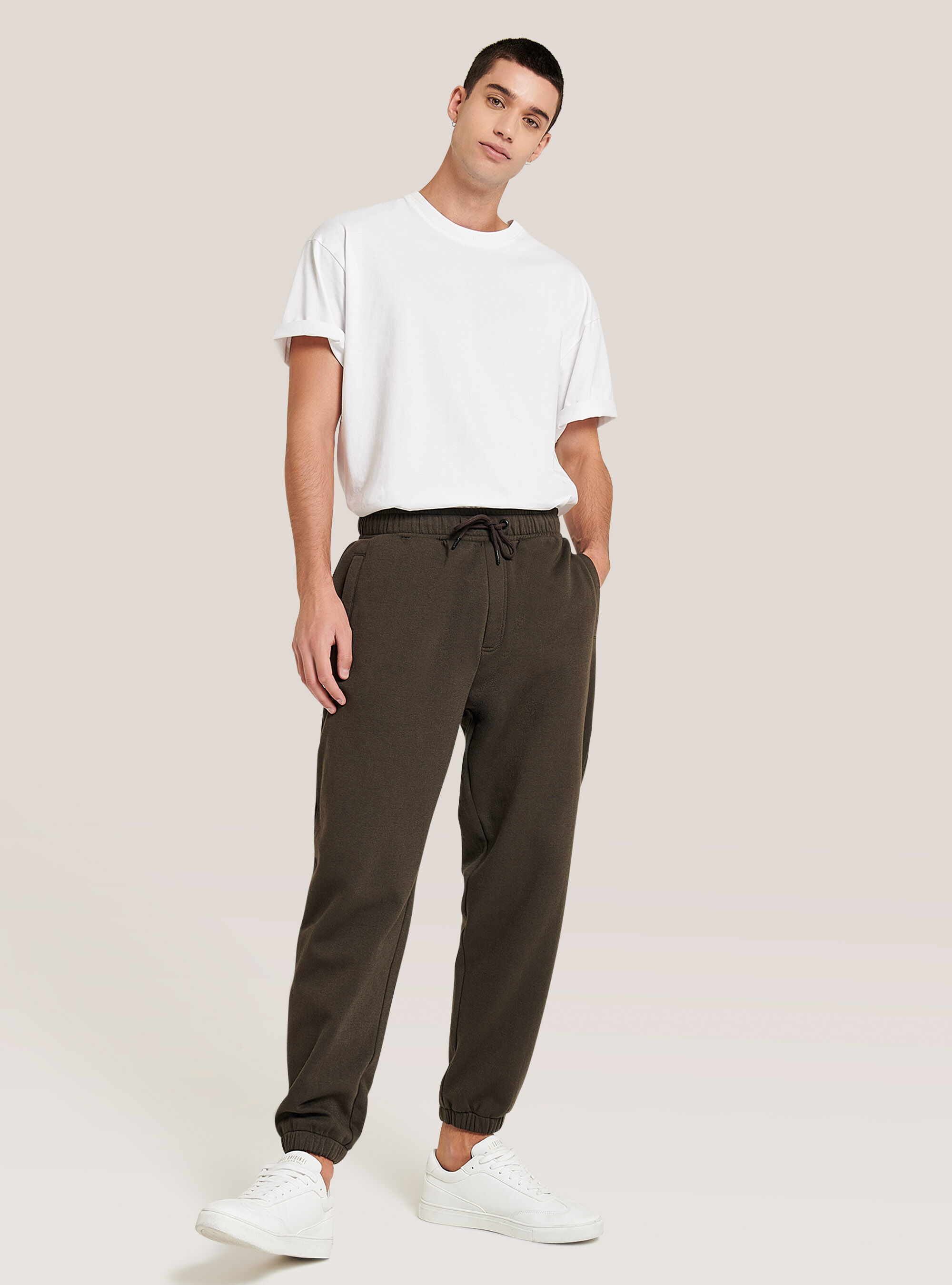 Pantaloni jogger in felpa