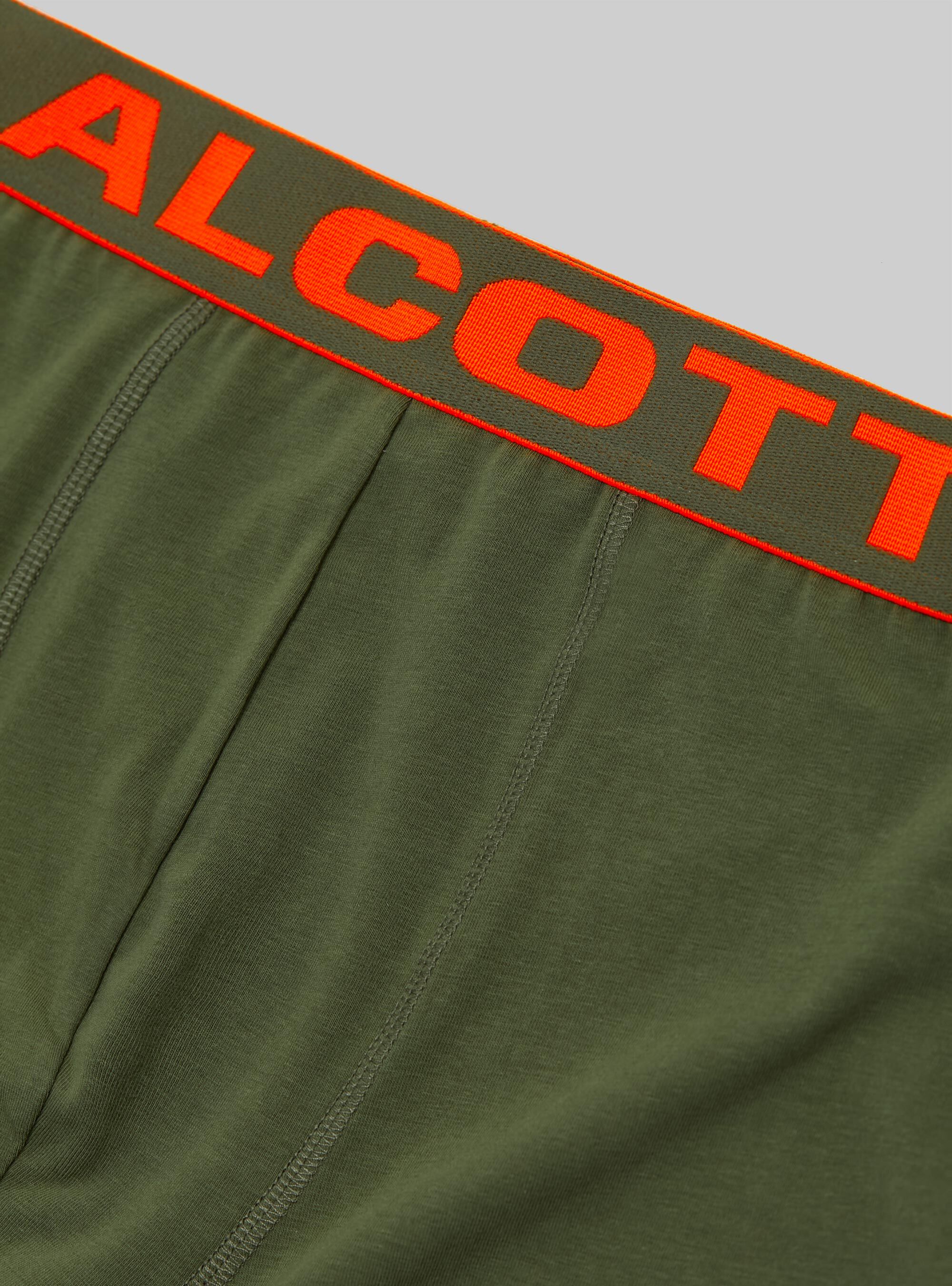 Stretch cotton boxer shorts with logo, KY2 KAKY MEDIUM