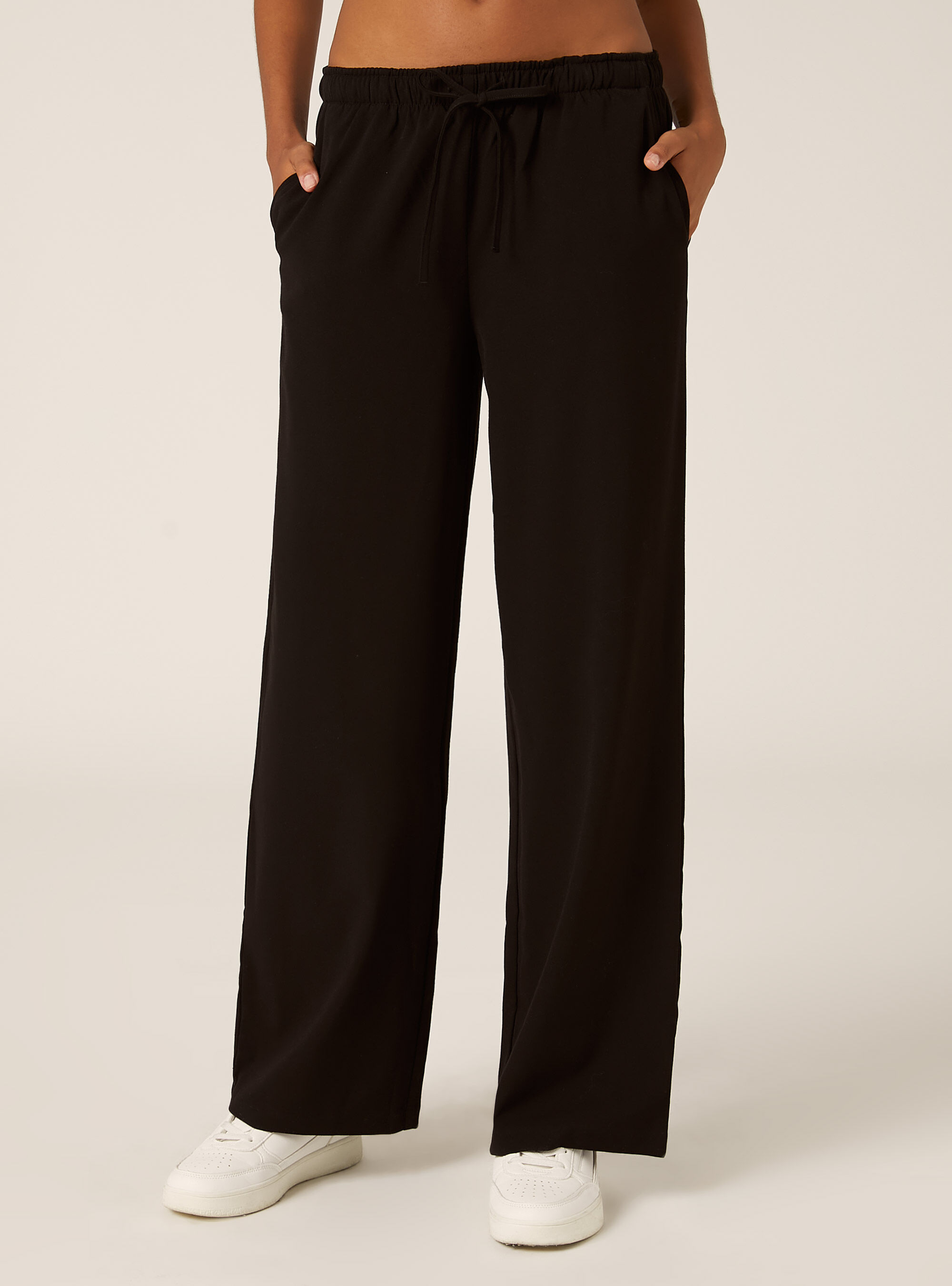 Elegant drawstring pants