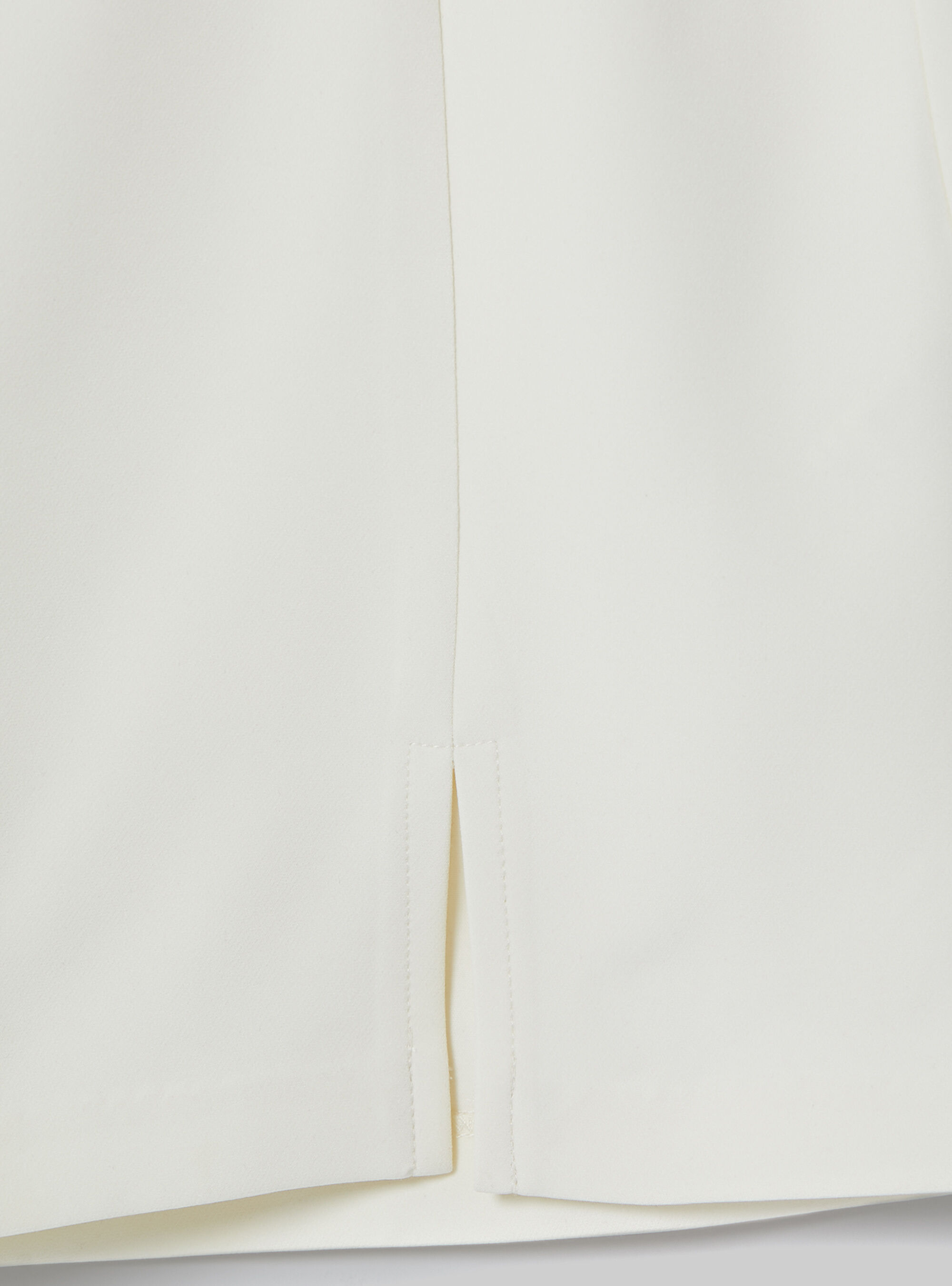 Mini-jupe avec fente lat&eacute;rale, WH1 OFF WHITE