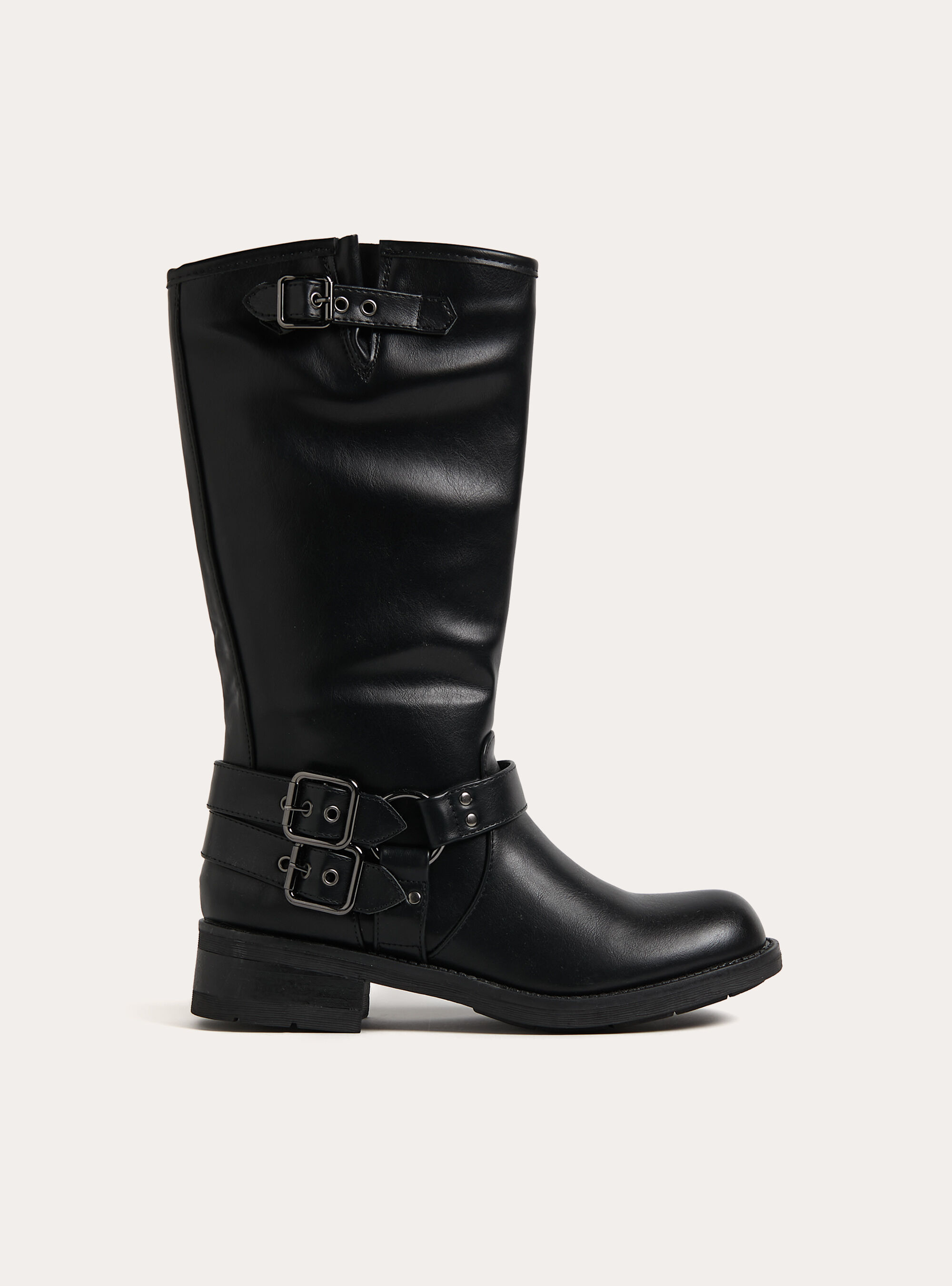 Bottes motardes hautes en cuir Alcott Chaussures Donna