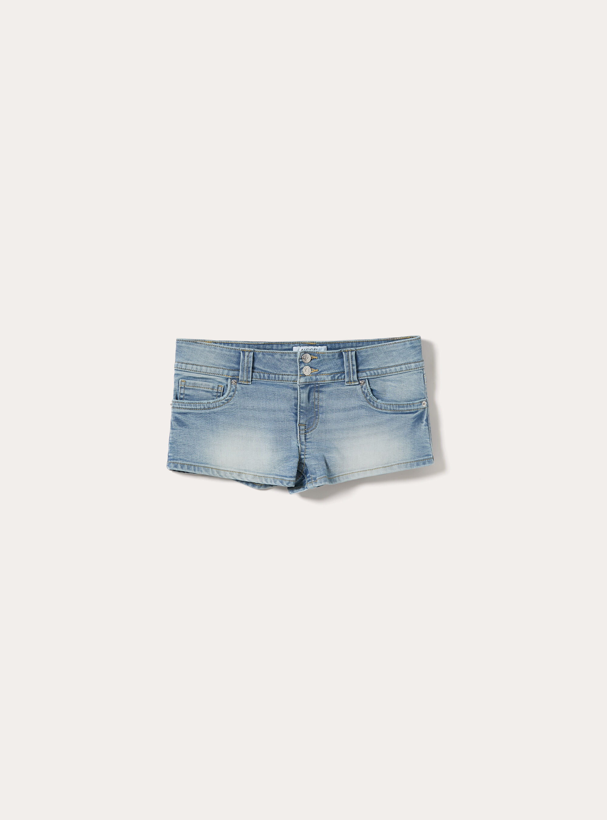 Micro shorts in denim, D006 AZURE