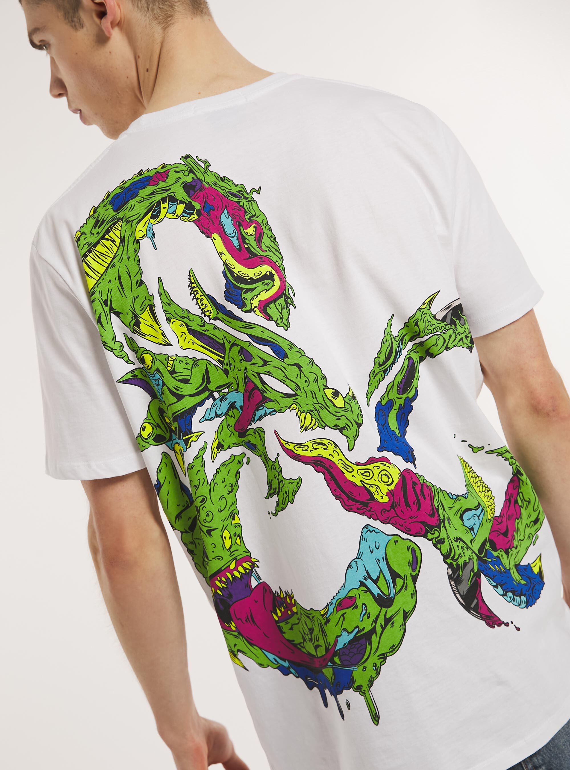 Dungeons & Dragons T-shirt / Alcott, WH3 WHITE