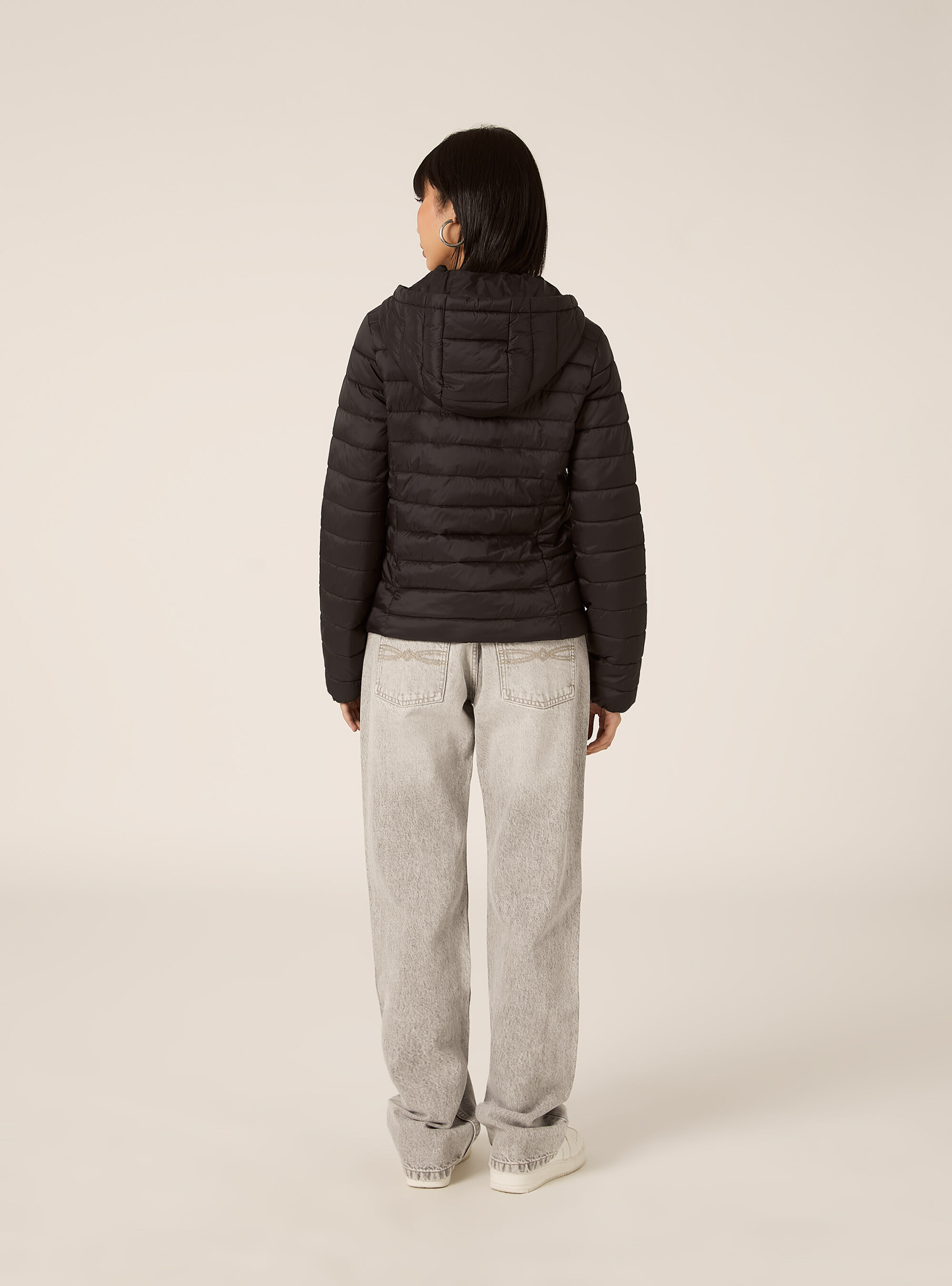 Jacket with recycled padding, BK1 BLACK