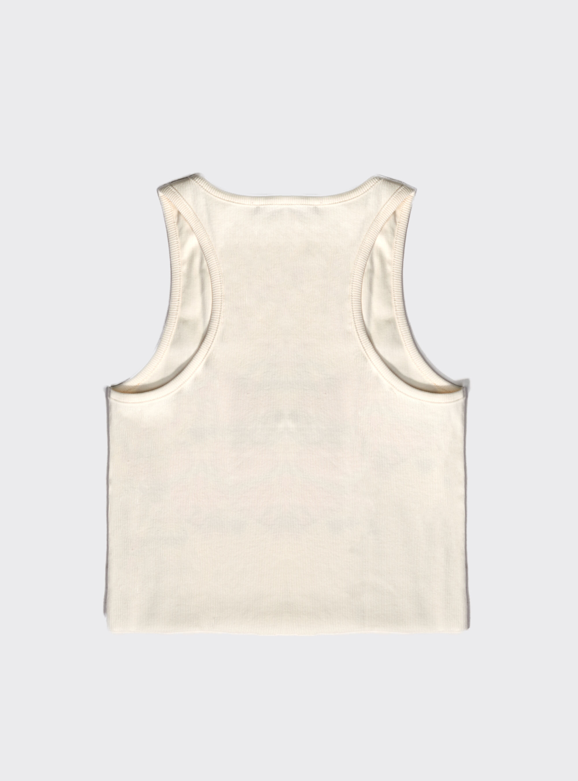 Printed cropped top, WHITE