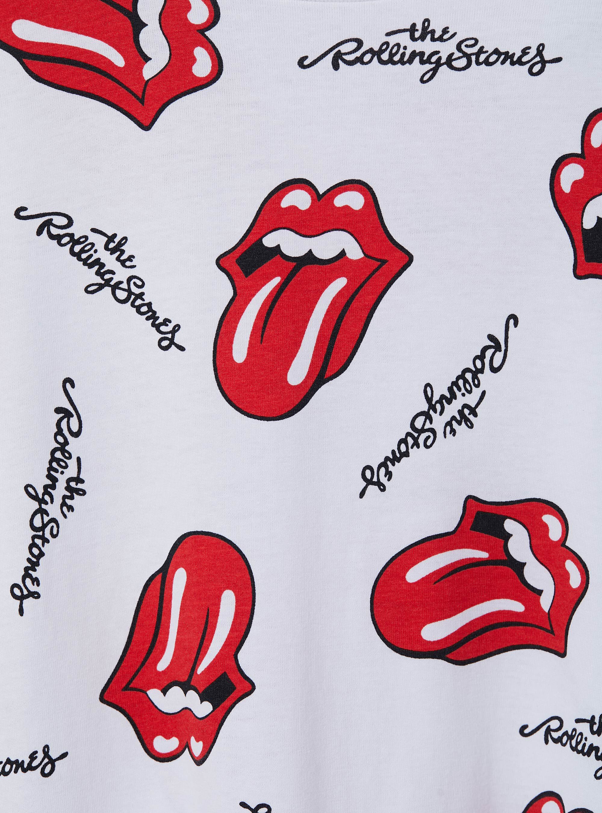 Camiseta rolling on sale stones bershka