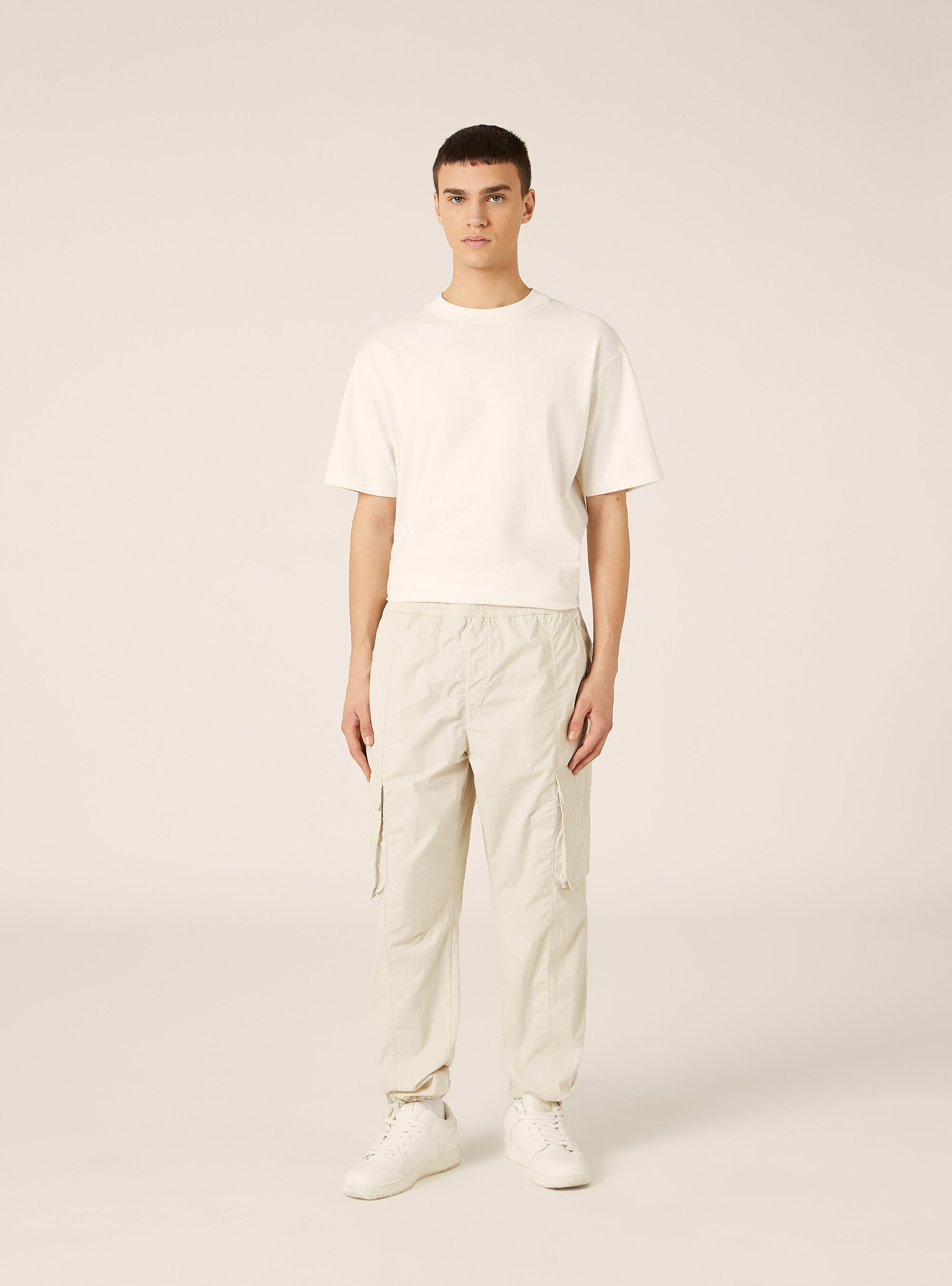 Pantaloni cargo parachute, SA3 SAND LIGHT