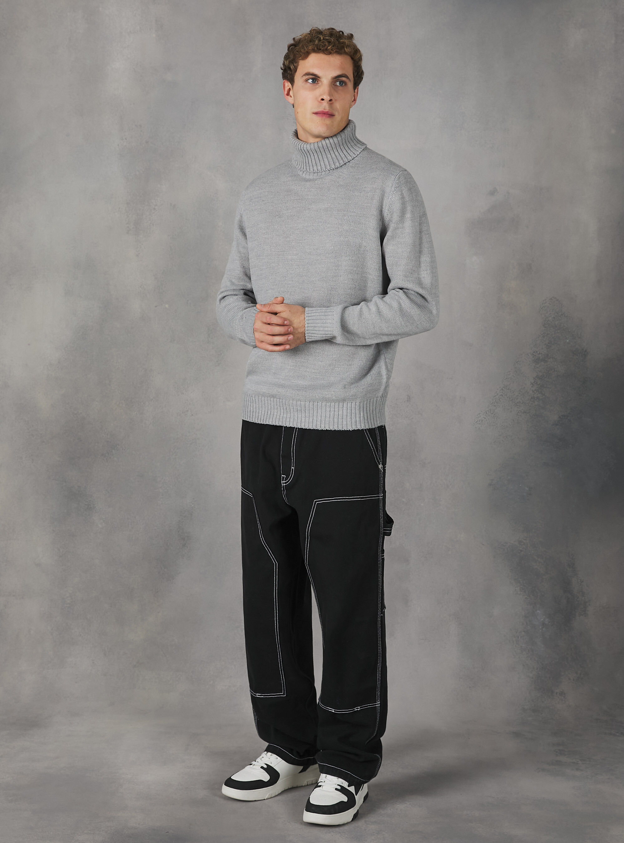 Sneakers collo hotsell alto