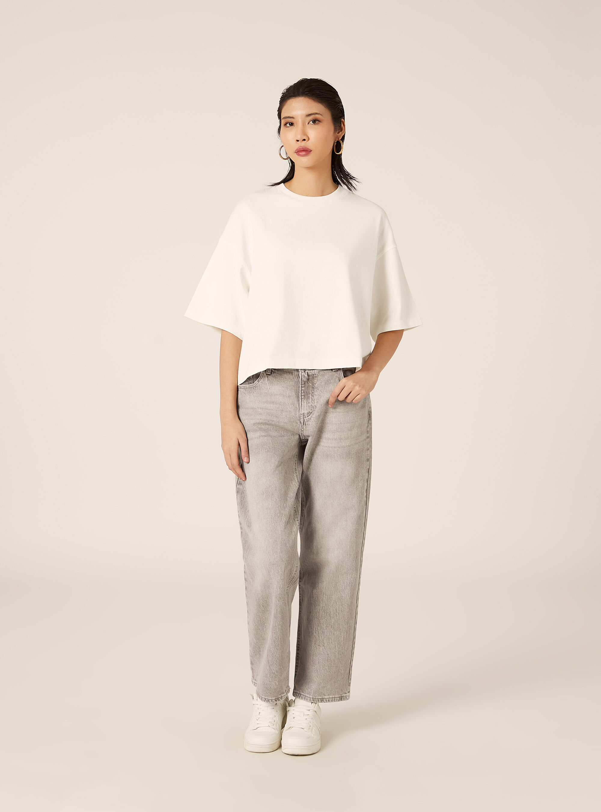 Basic boxy fit T-shirt