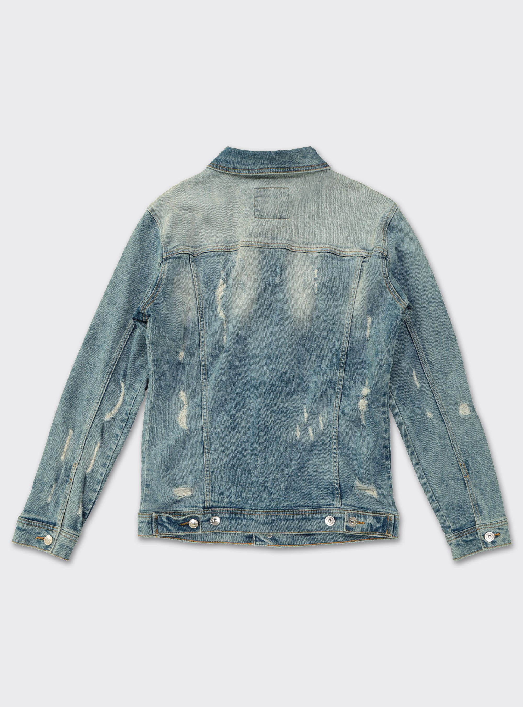 Jean jacket acid wash on sale