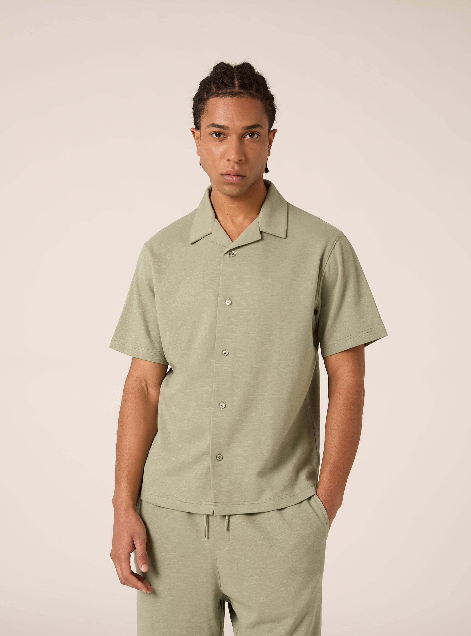 Camisa de manga corta de jersey