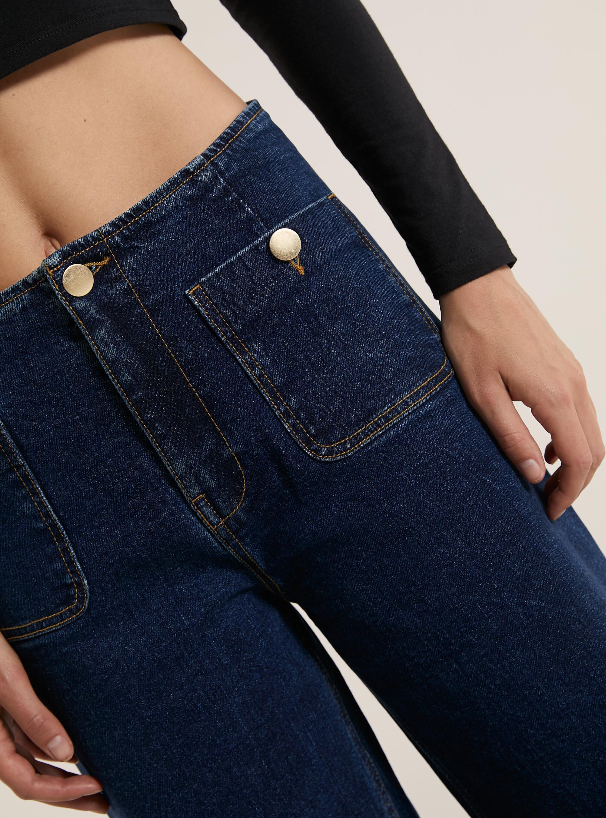 Straight Fit Jeans, D002 MEDIUM DARK BLUE