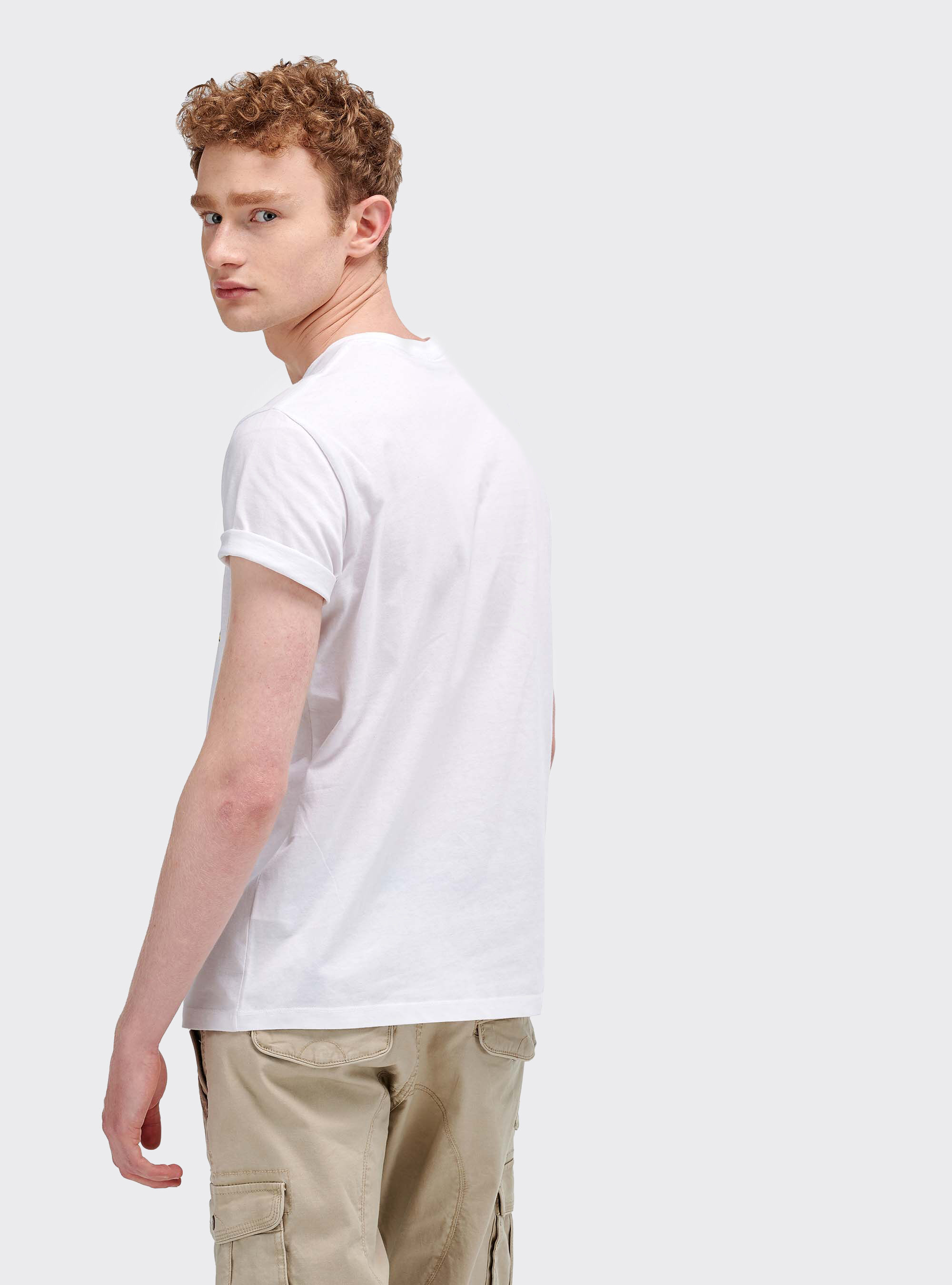 T-shirt Jurassic Park, WHITE