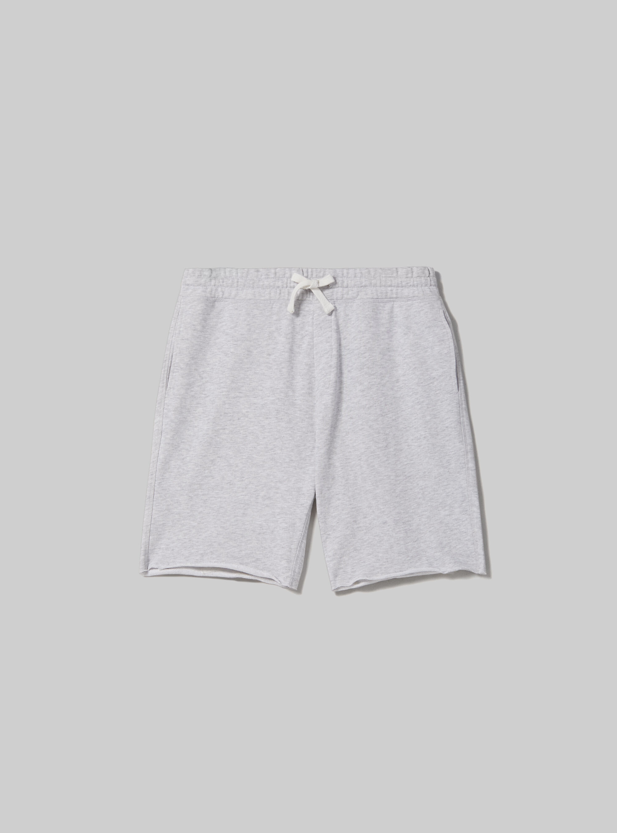Bermuda en coton, MGY3 GREY MEL LIGHT