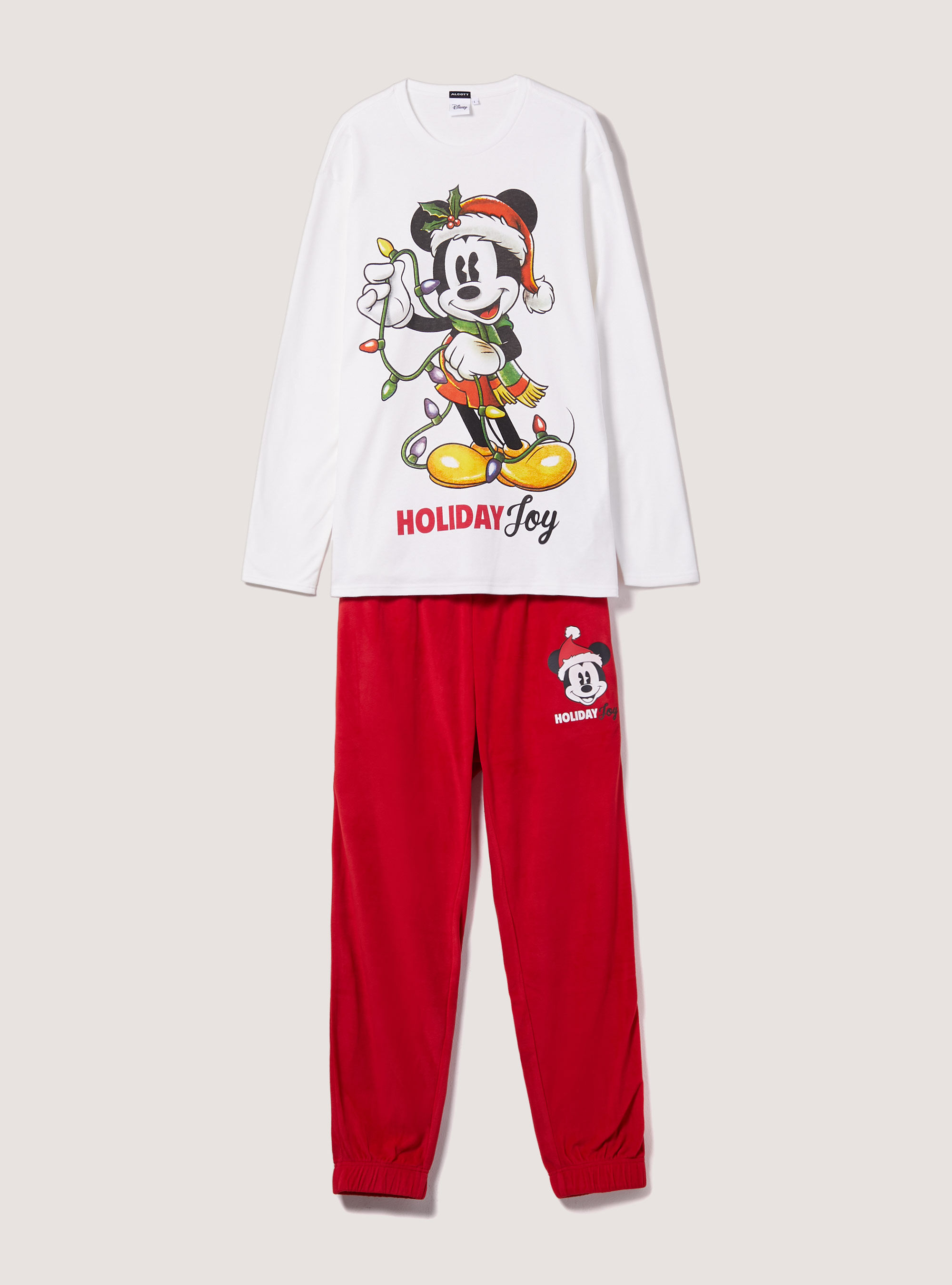 Pigiama con stampa Disney, WH2 WHITE