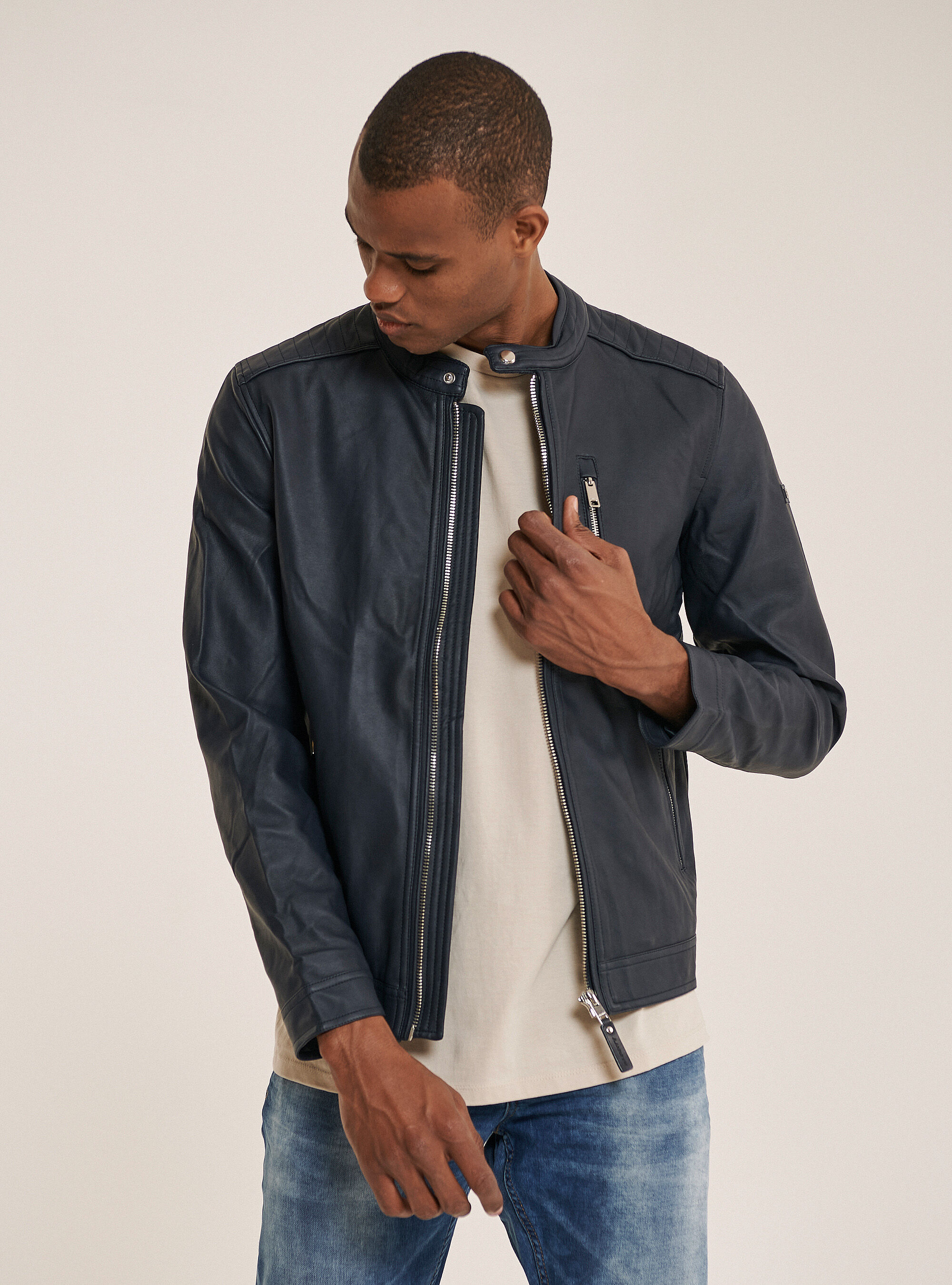 Alcott leather jacket price deals