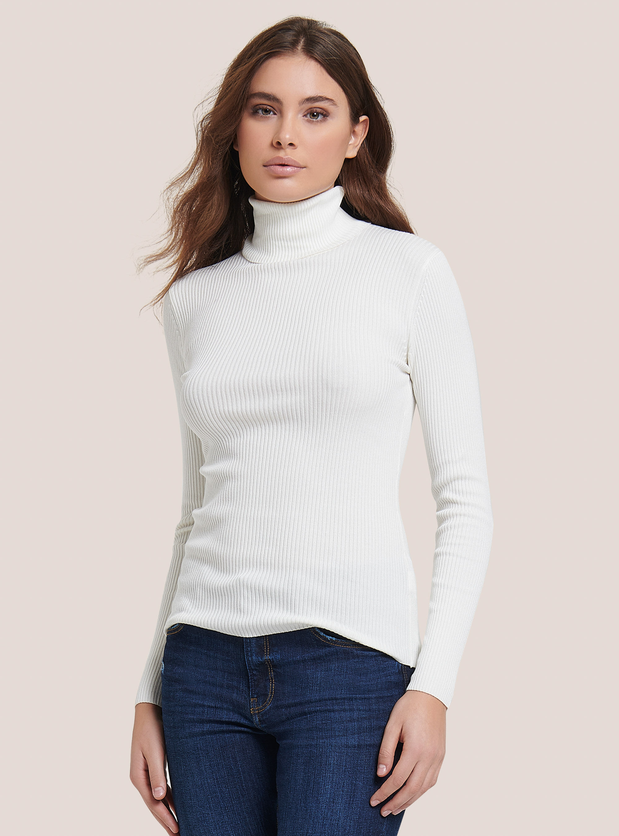 Pullover turtleneck top