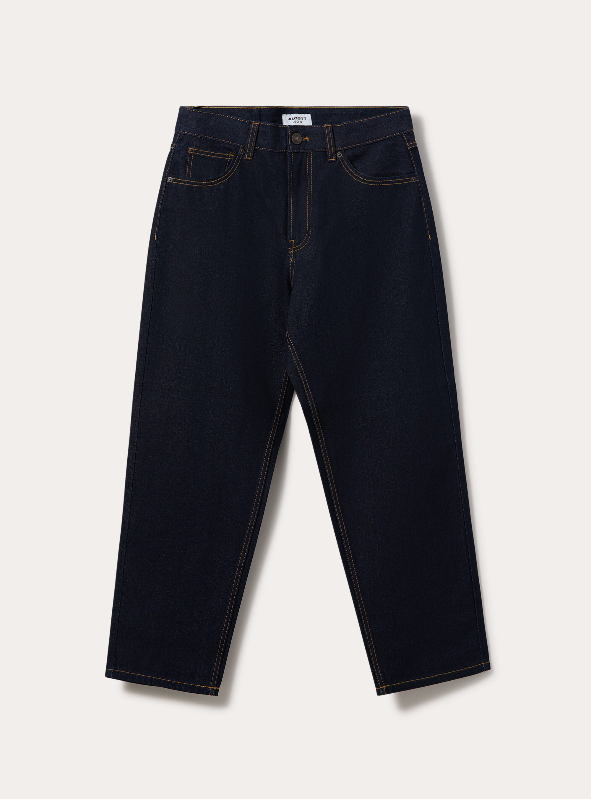 Straight fit jeans, D001 DEEP BLUE