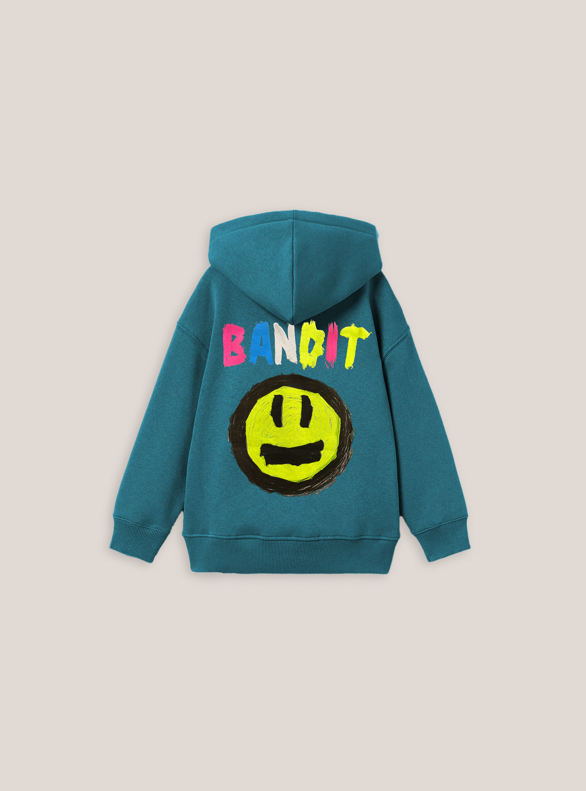 Felpa Mini Me con stampa Smile collection, KY2 KAKY MEDIUM