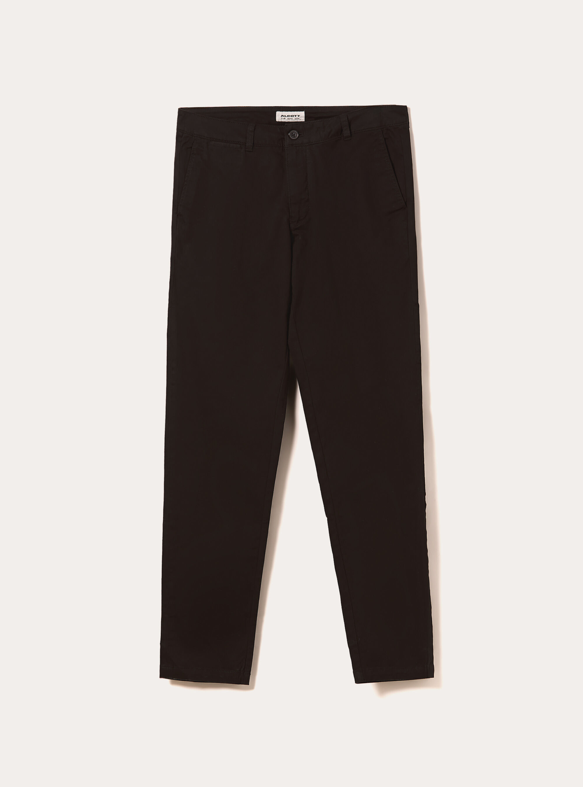 Skinny Fit Chino-Hose aus Stretch-Twill, BK1 BLACK