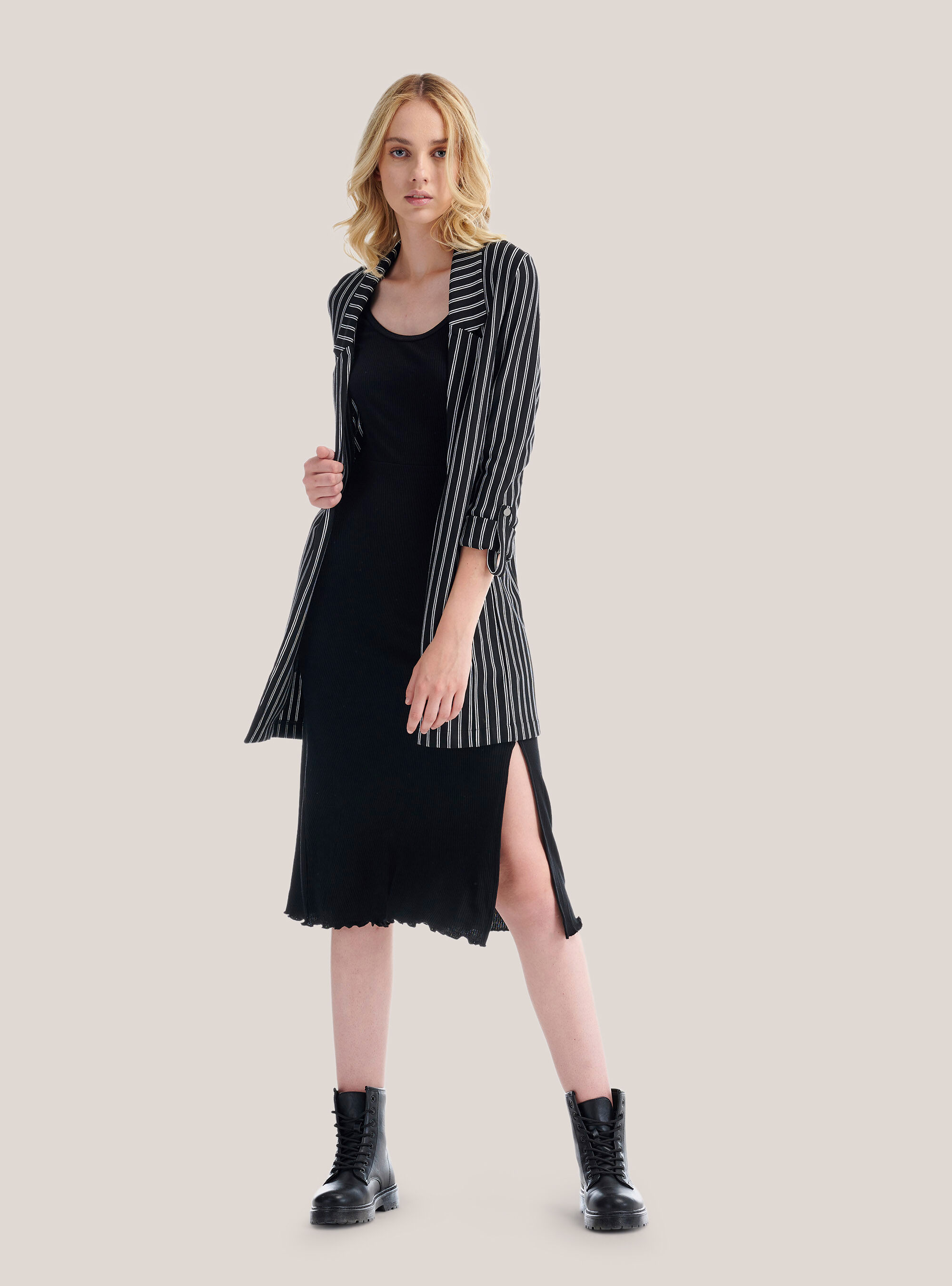 Robe longue stretch deals