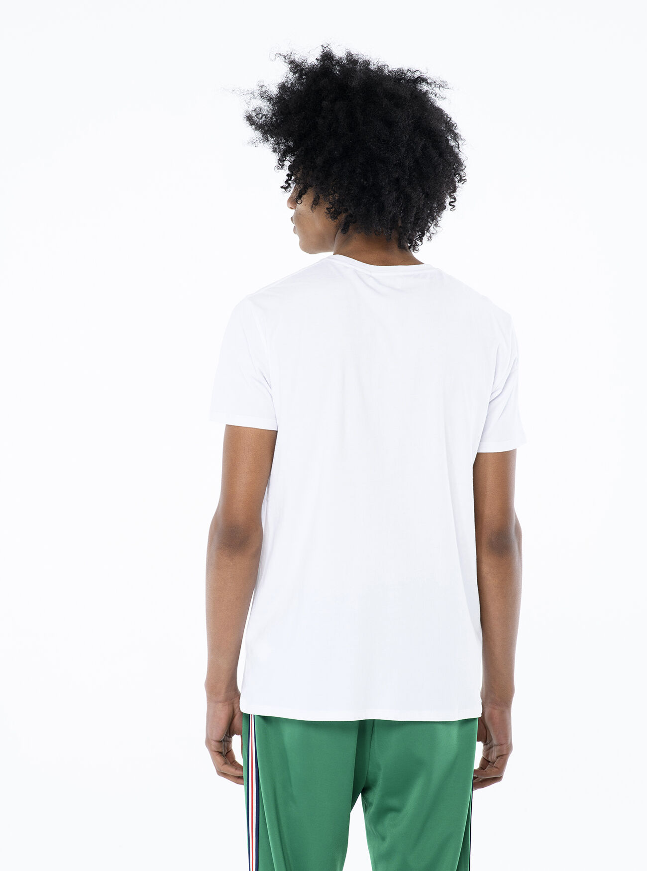 T-shirt tinta unita, BIANCO