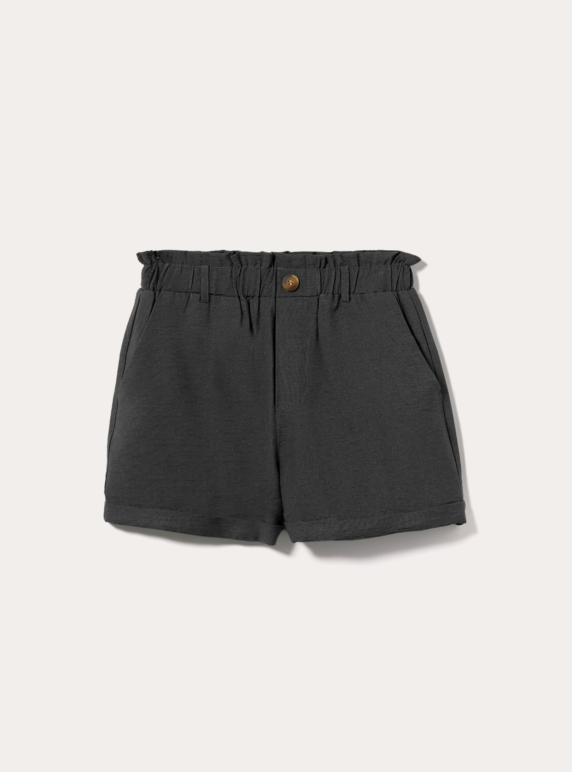Shorts with candy waist, BK1 BLACK