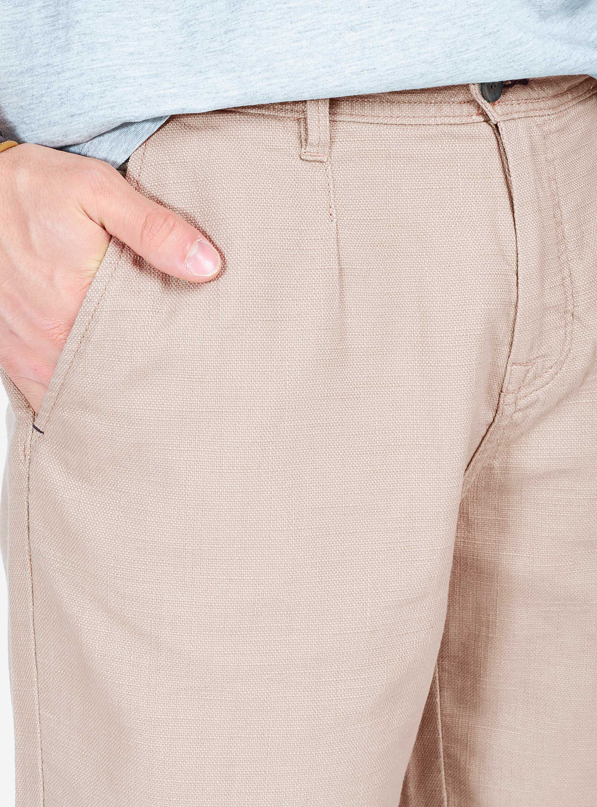 Bermuda in canvas, BEIGE