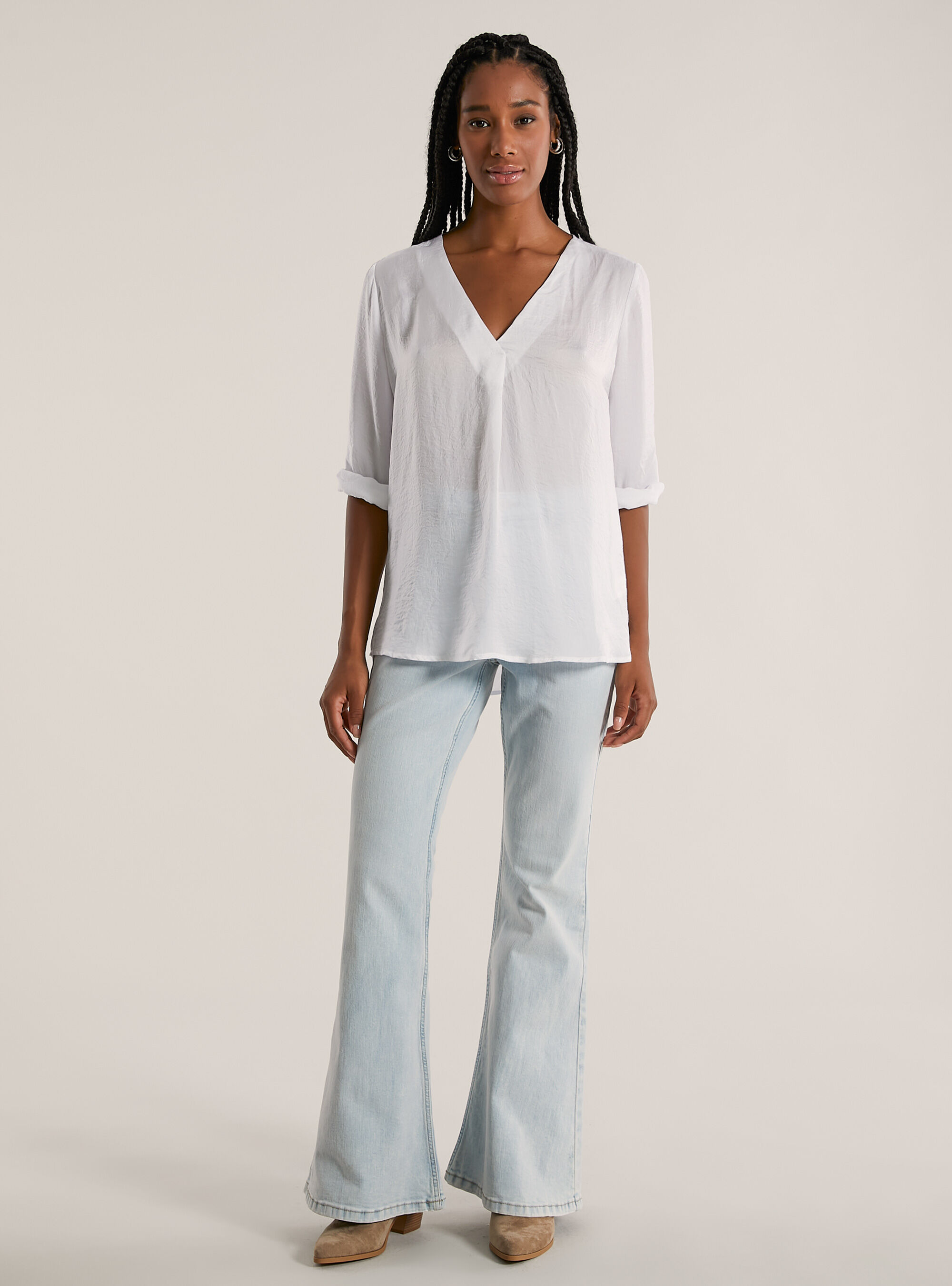 Women's shirt necklines cheap