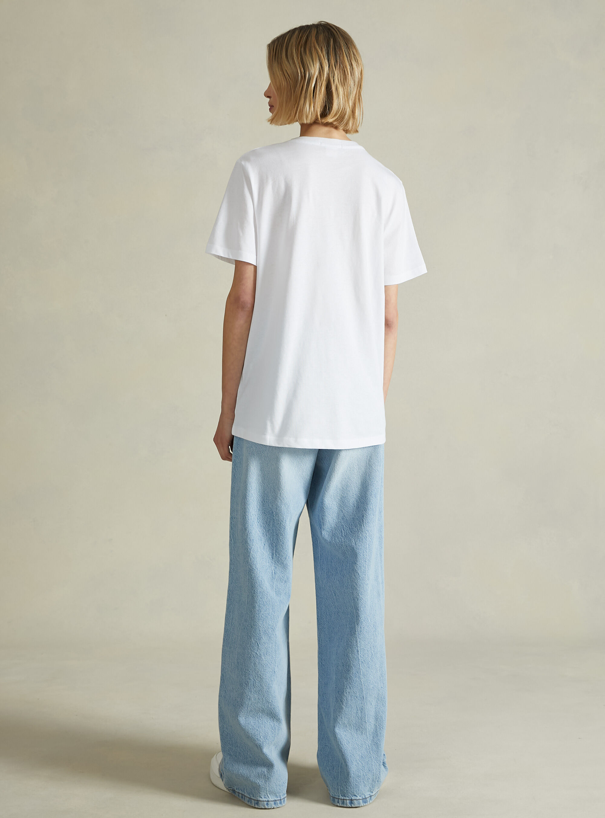 Pollon / Alcott T-shirt, WH3 WHITE