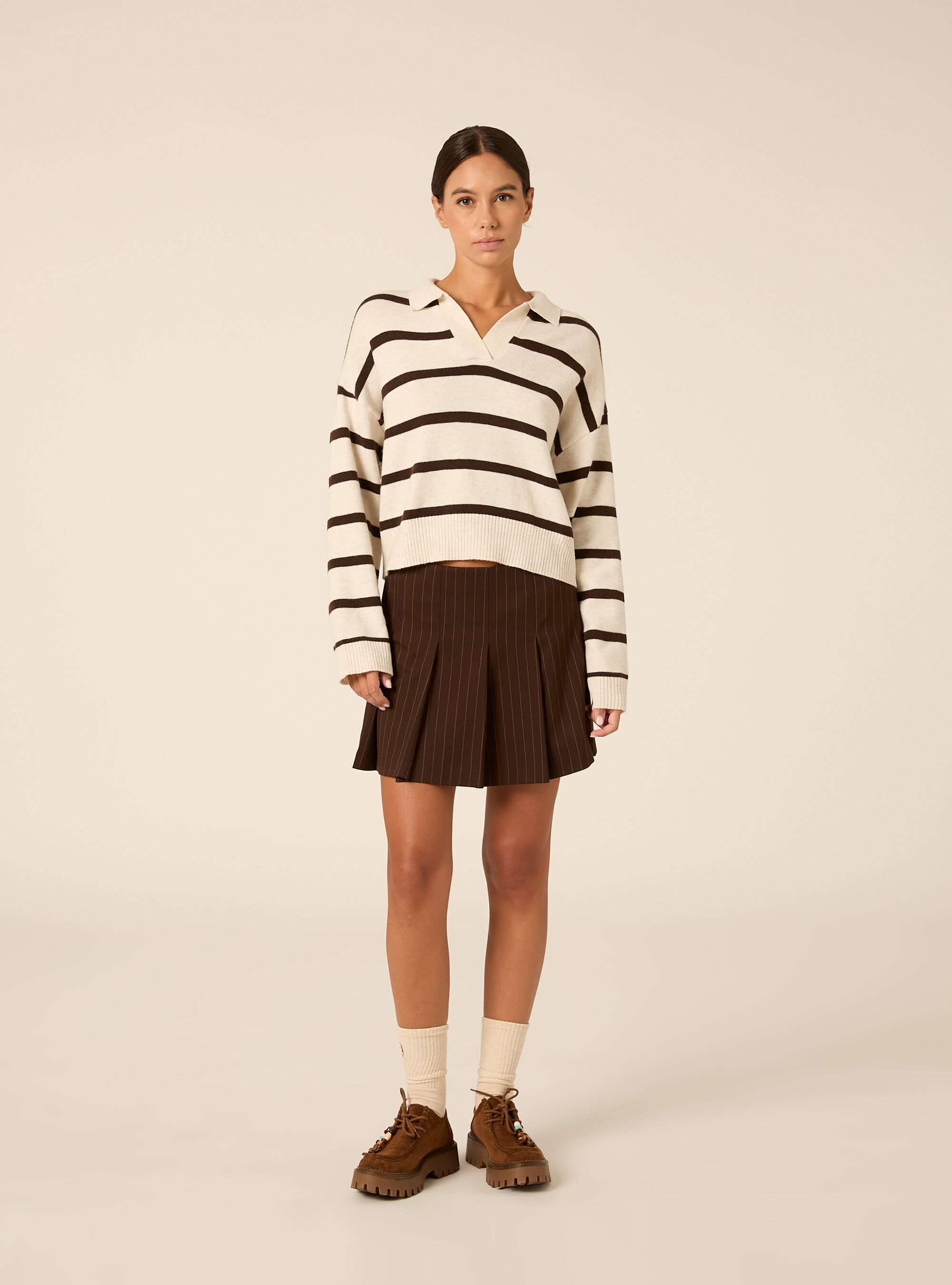 Maglia con collo a polo
