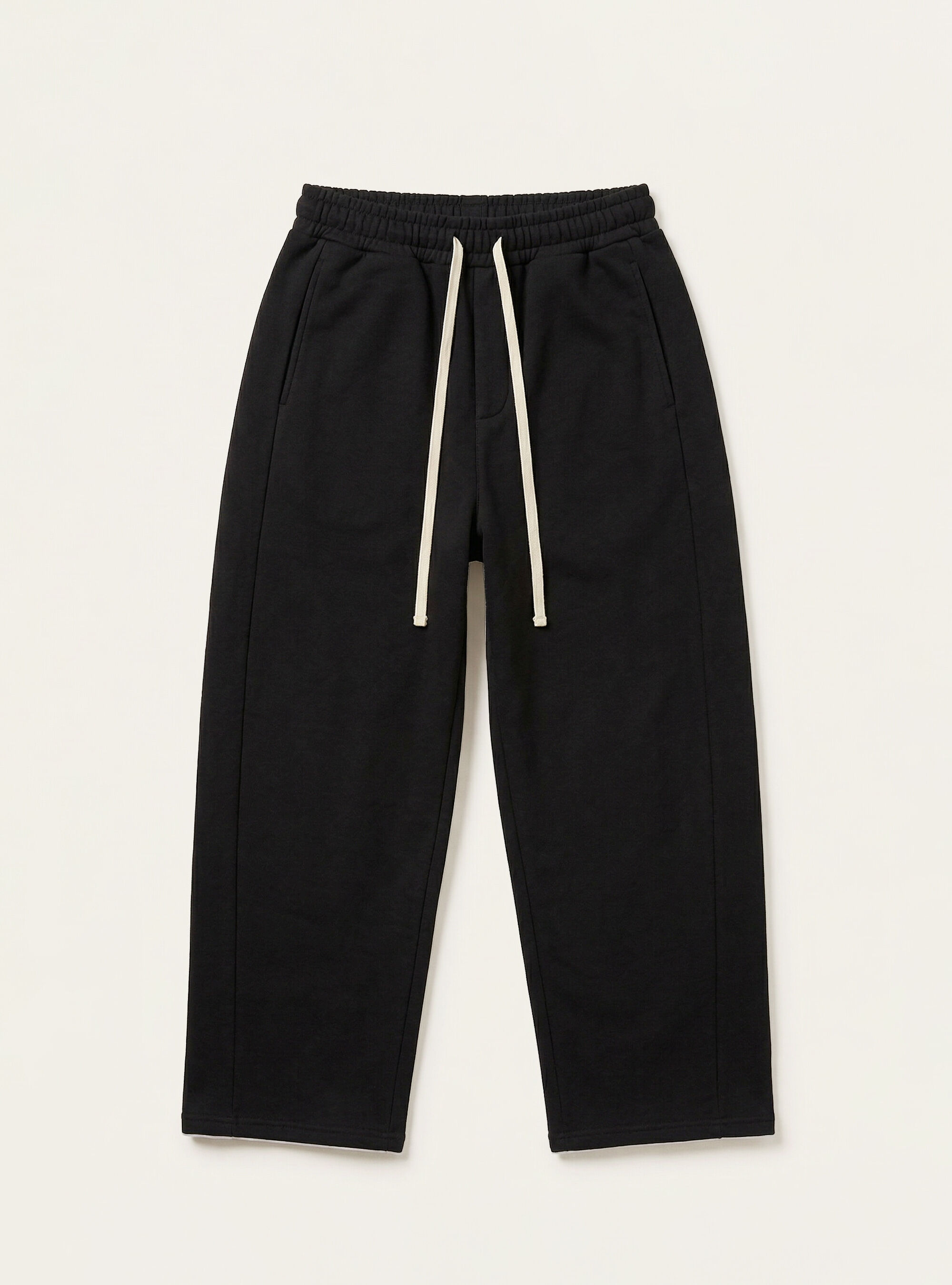 Jogger in felpa baloon fit, BK1 BLACK