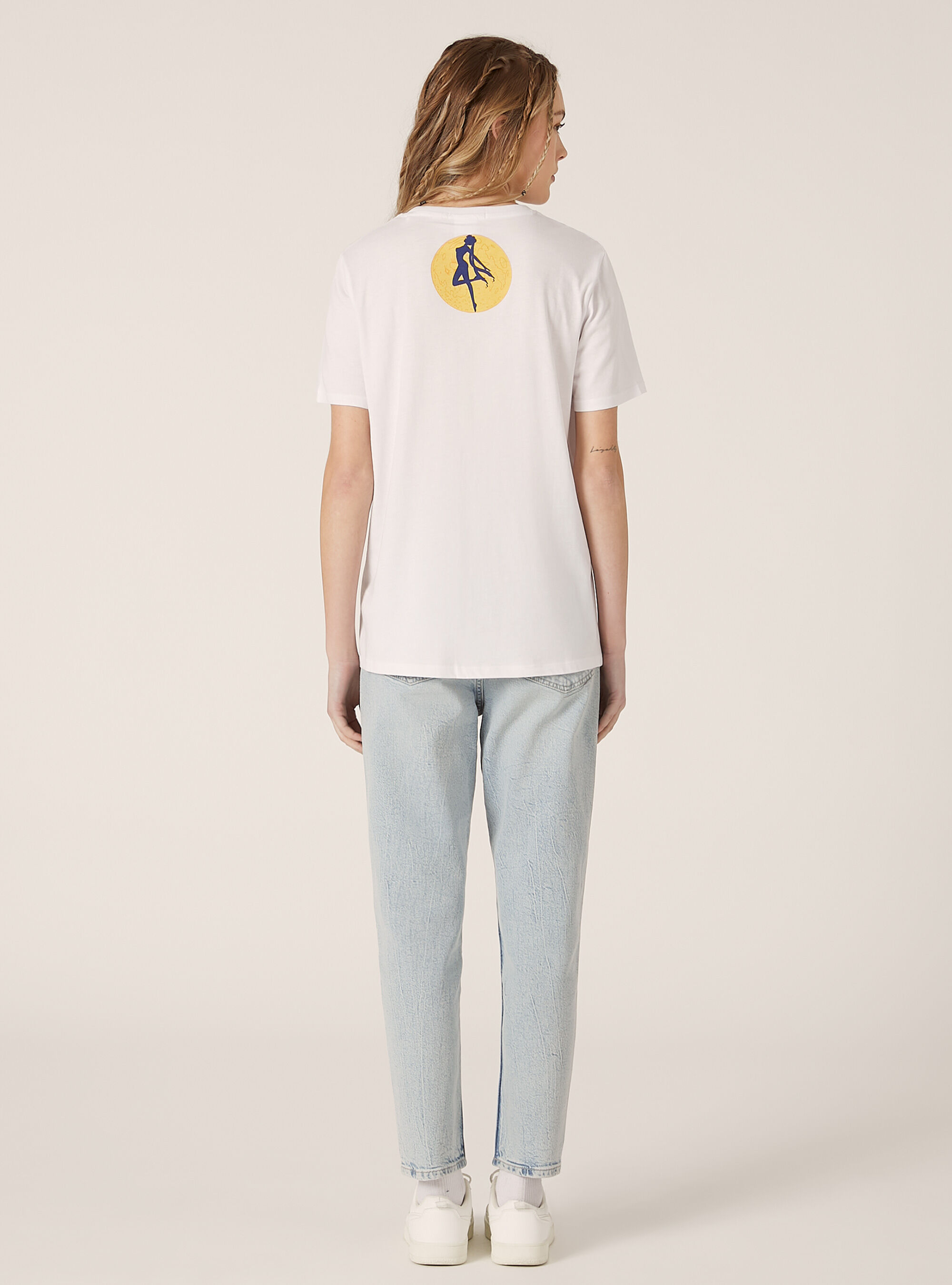T-shirt regular sailor moon, WH3 WHITE