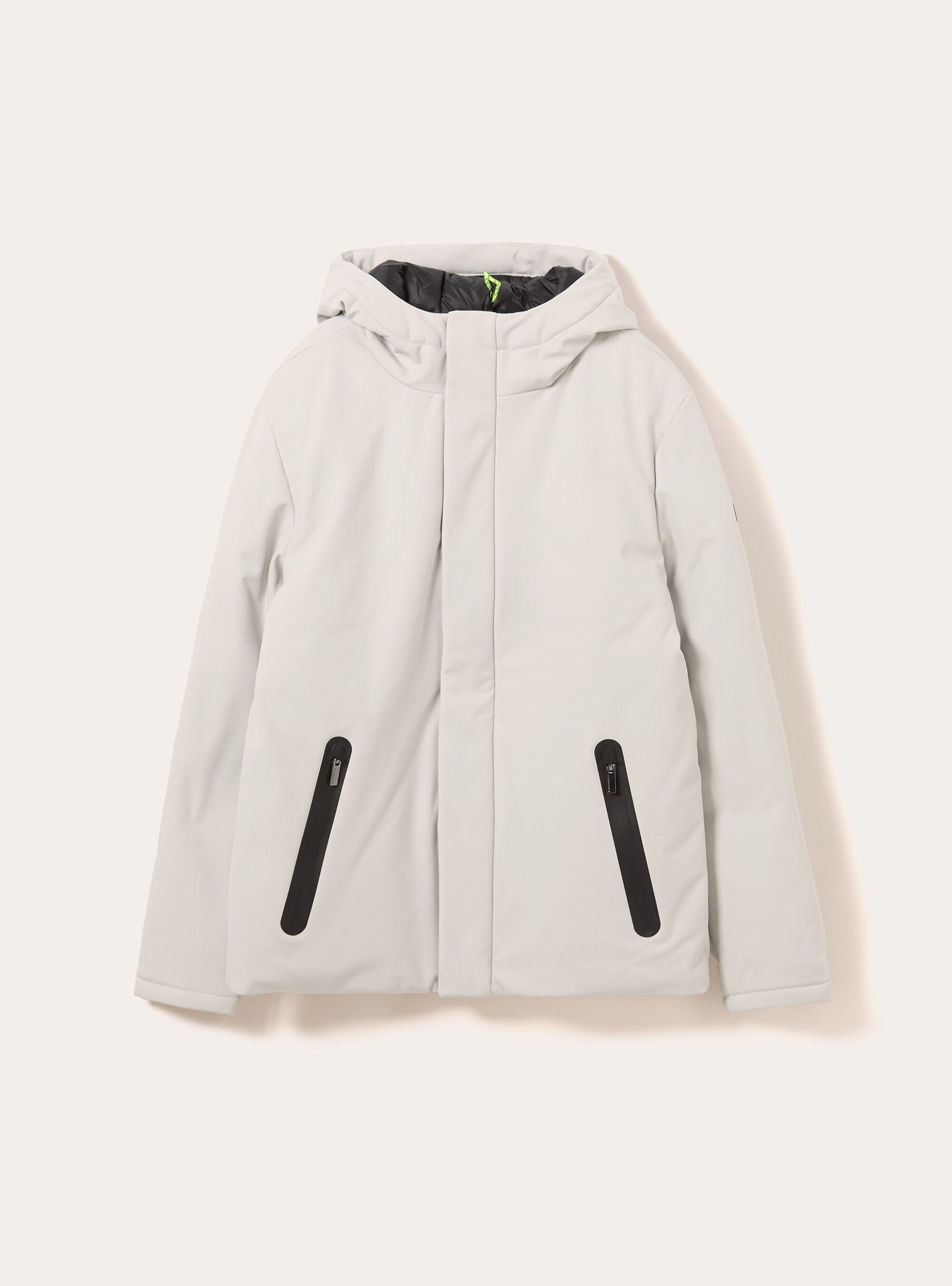Padded technical fabric jacket, WH1 OFF WHITE