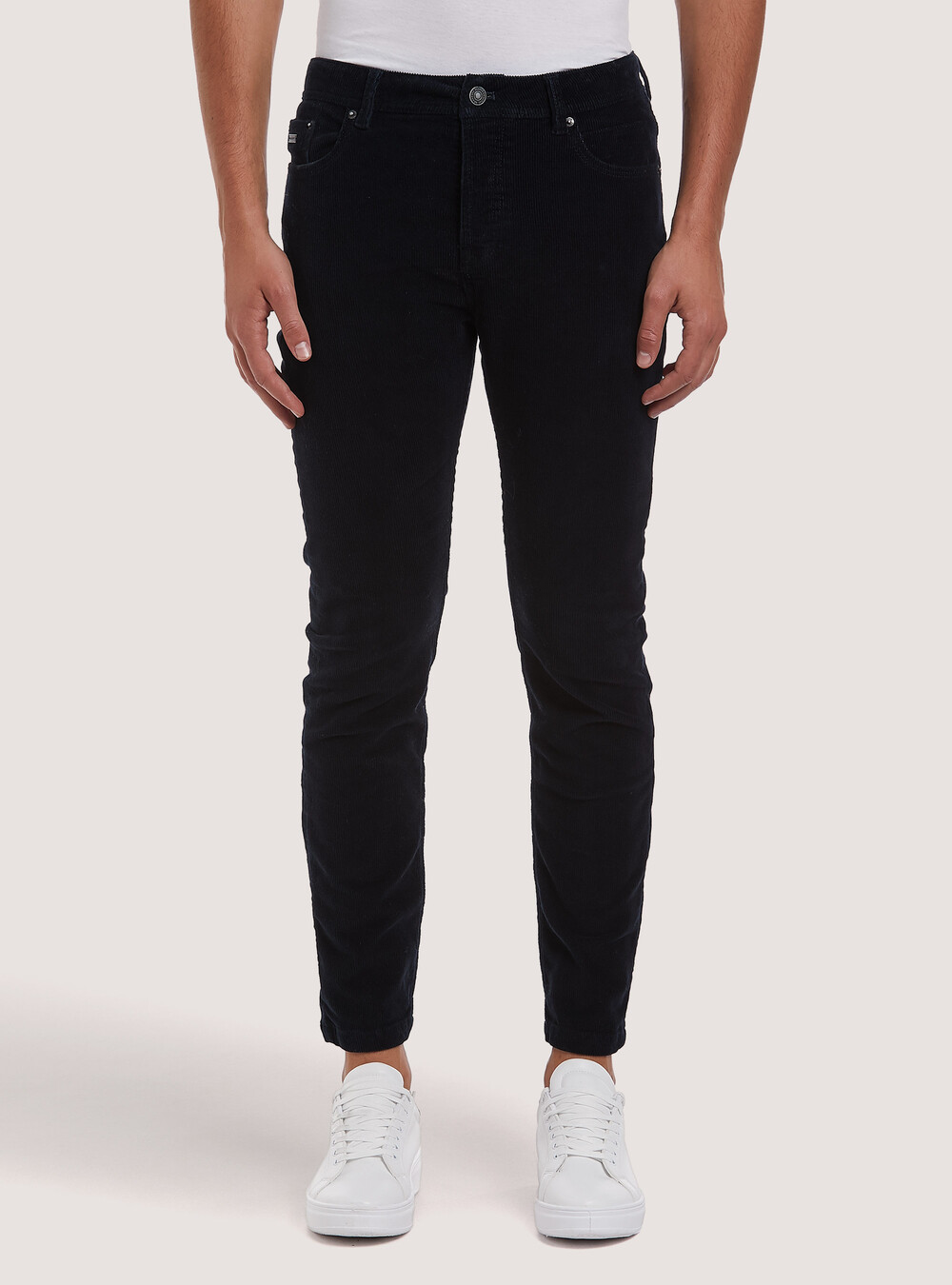 Corduroy skynny fit trousers | Alcott | Trousers Uomo