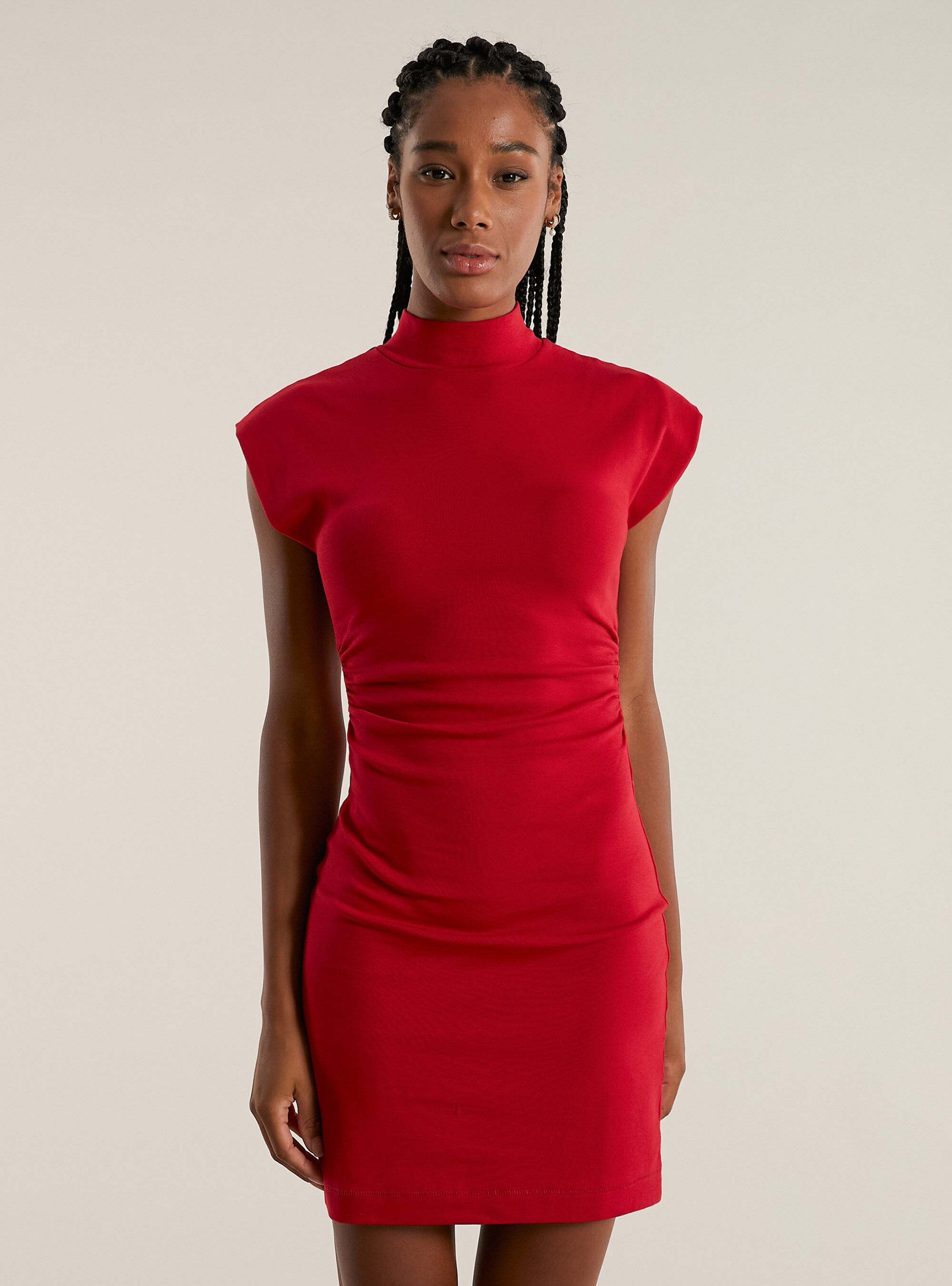 Vestito corto arricciato Alcott Vestiti Donna