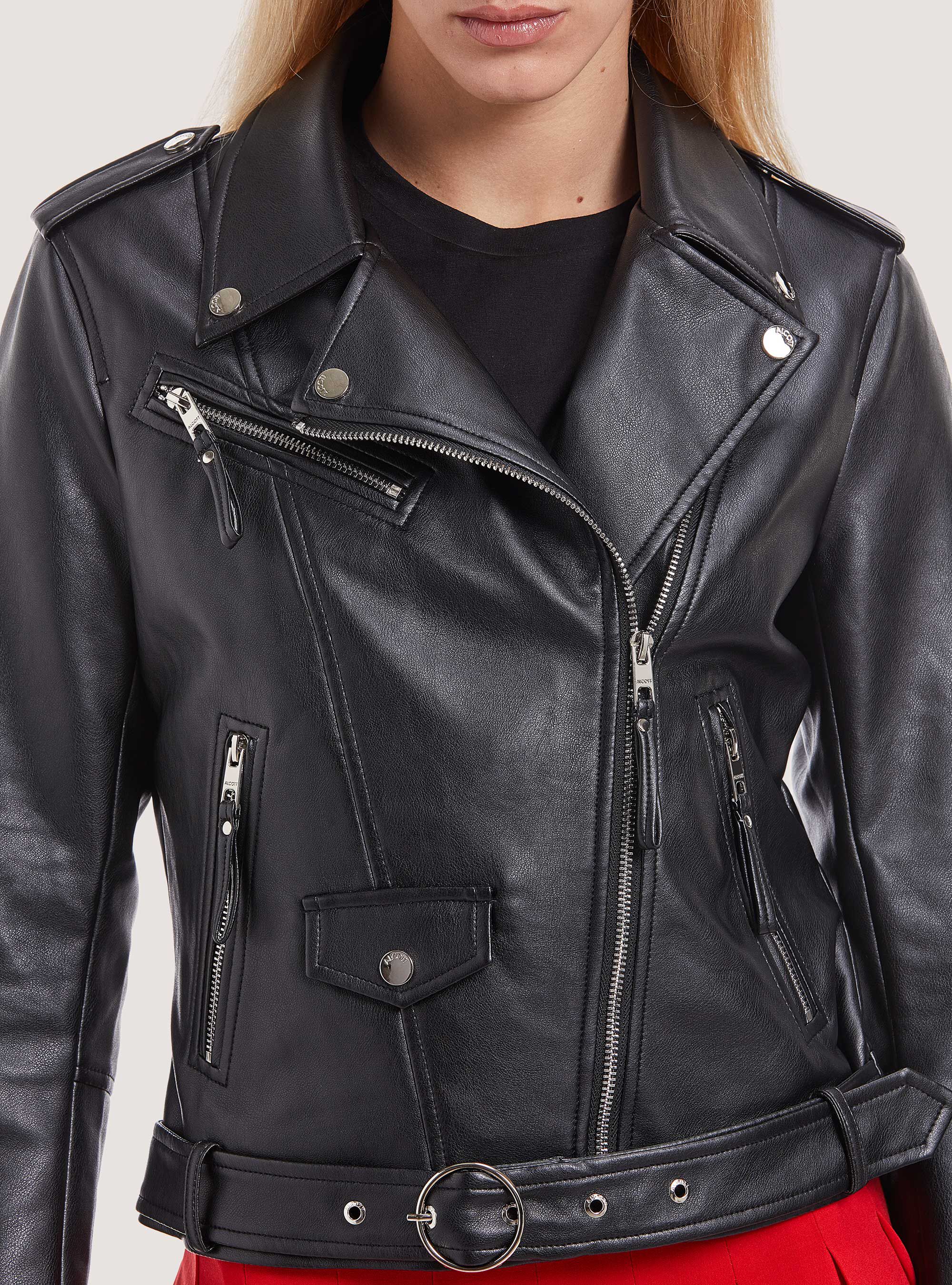 Eco leather jacket