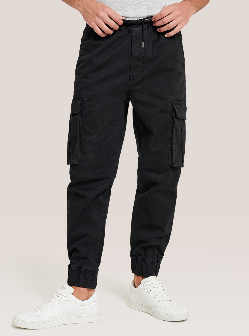 Pantaloni Cargo Jeans Neri Cargo Oversize Cargo Pants Black