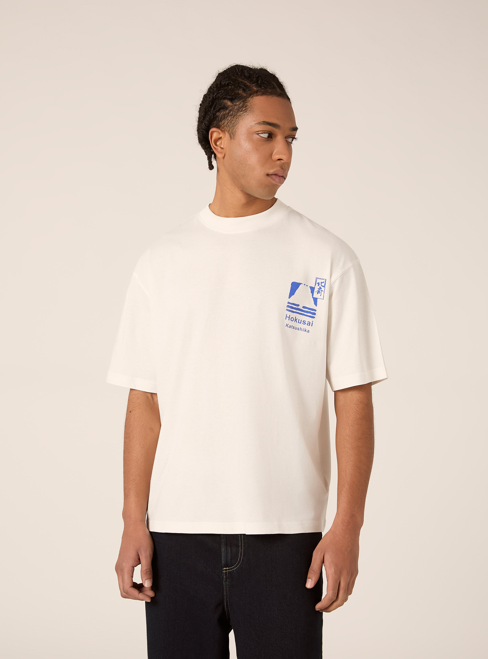 Katsushika Hokusai boxy fit T-shirt / Alcott